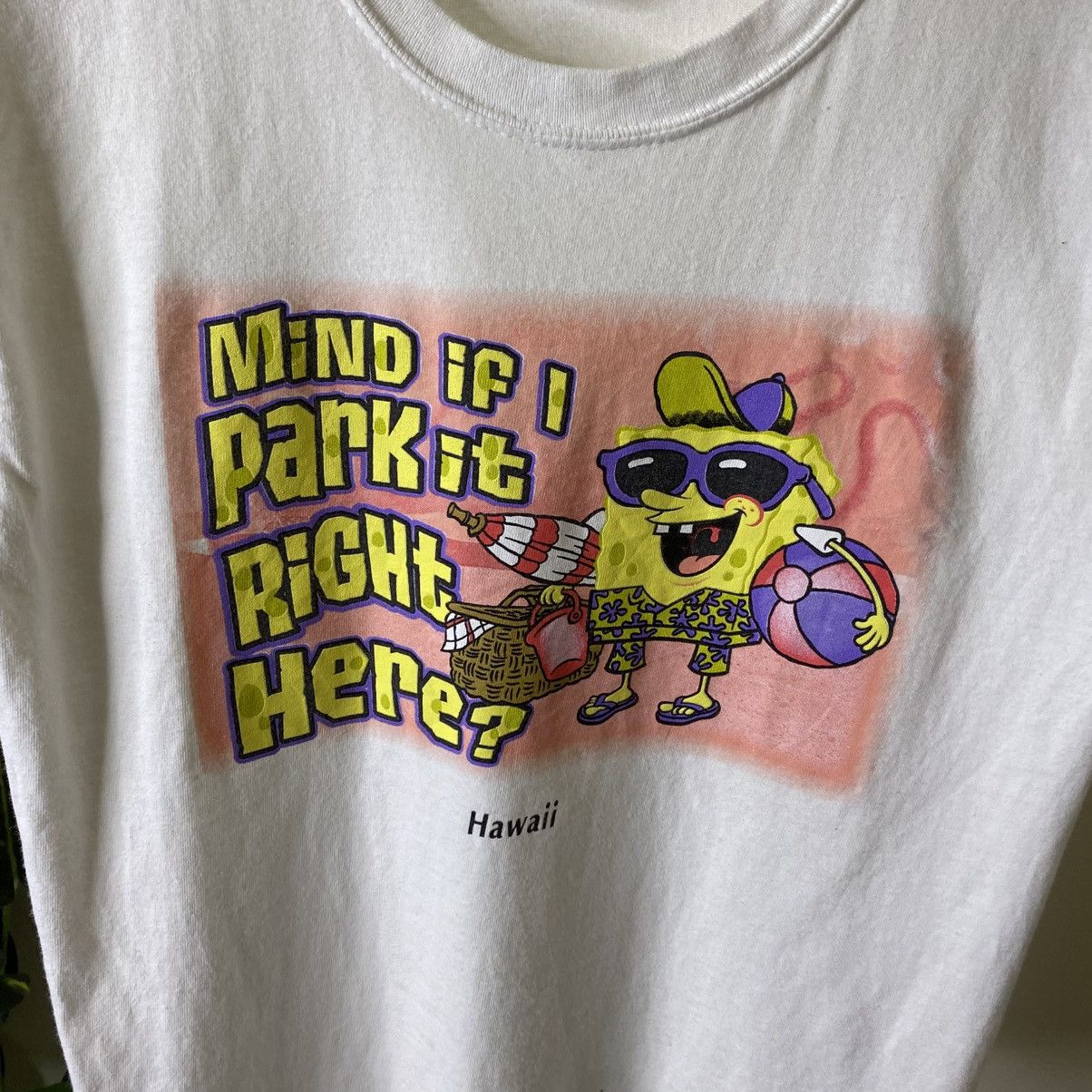 Nickelodeon Vintage 2000s Spongebob Squarepants Nickelodeon Cartoon Tee Size US S / EU 44-46 / 1 - 2 Thumbnail