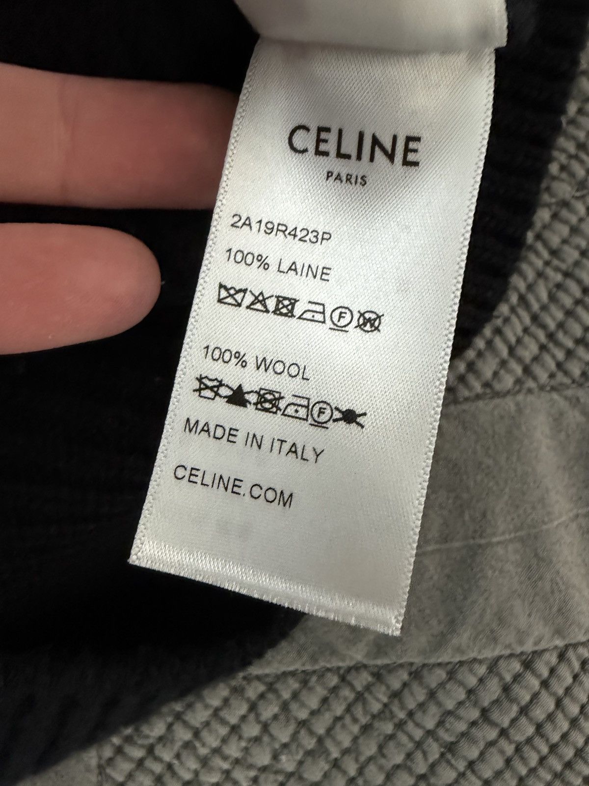 Celine Celine Wool Sweater Size US L / EU 52-54 / 3 - 5 Thumbnail