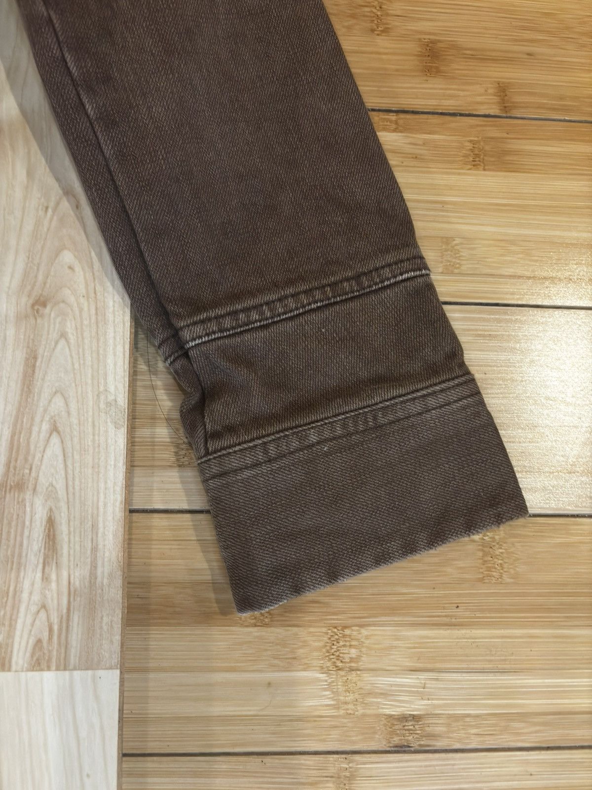 Other Brown denim jacket.oj-690 Size US XXS / EU 40 - 8 Thumbnail