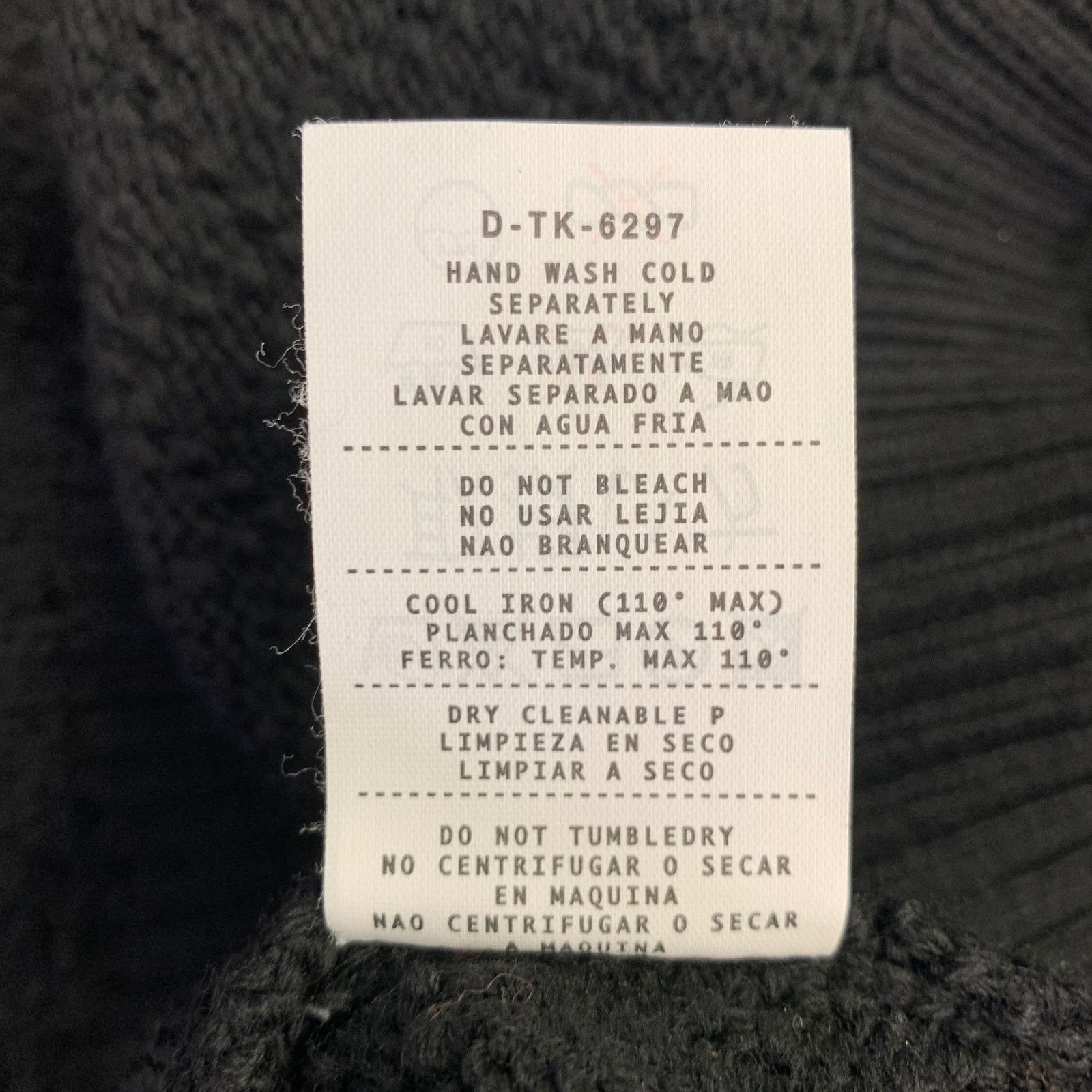 Ermenegildo Zegna ERMENEGILDO ZEGNA Size XL Black Knit Wool Turtleneck Sweater Size US XL / EU 56 / 4 - 8 Thumbnail