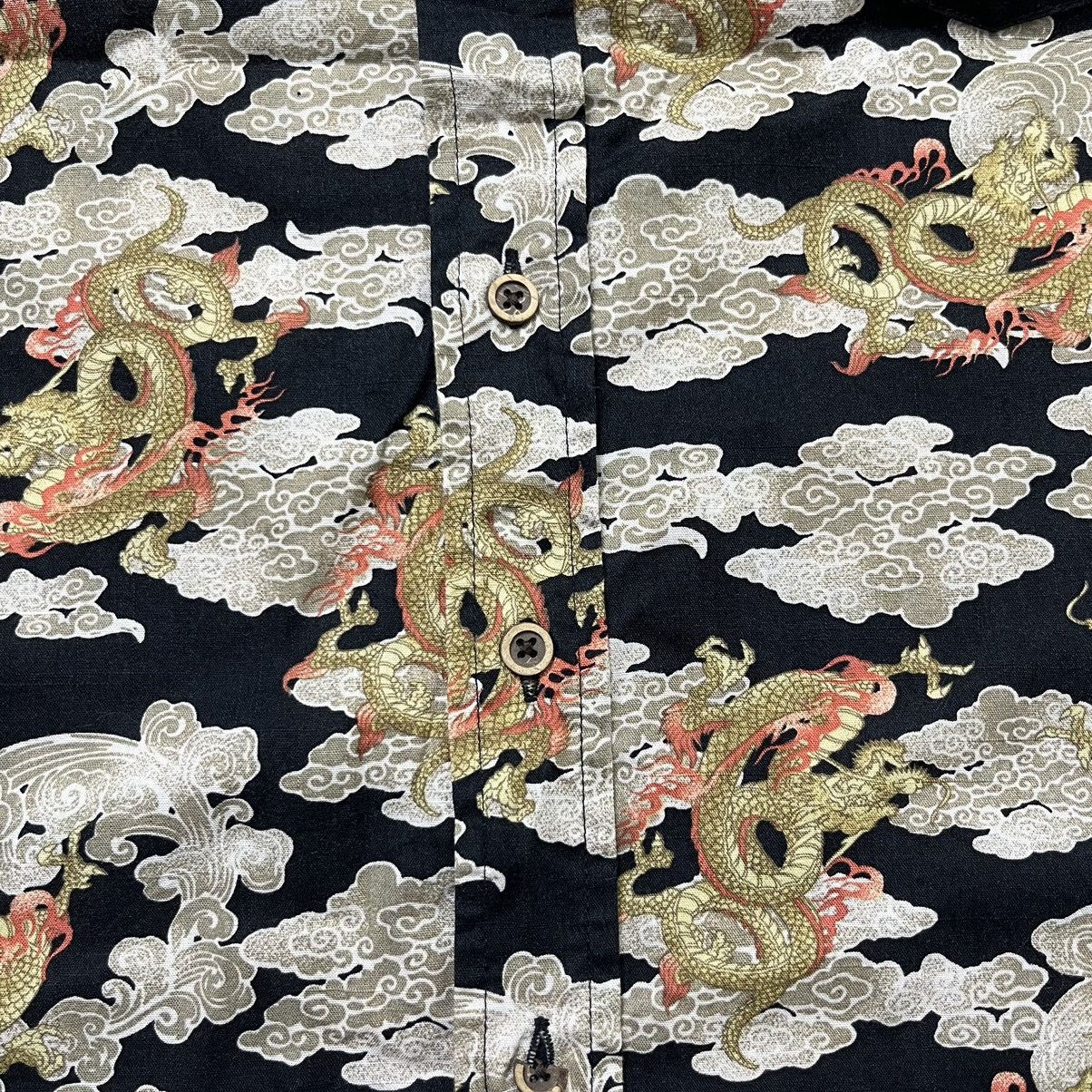 Designer × Japanese Brand Vintage Seahop Flying Dragon pattern button ups shirt Size US M / EU 48-50 / 2 - 6 Thumbnail