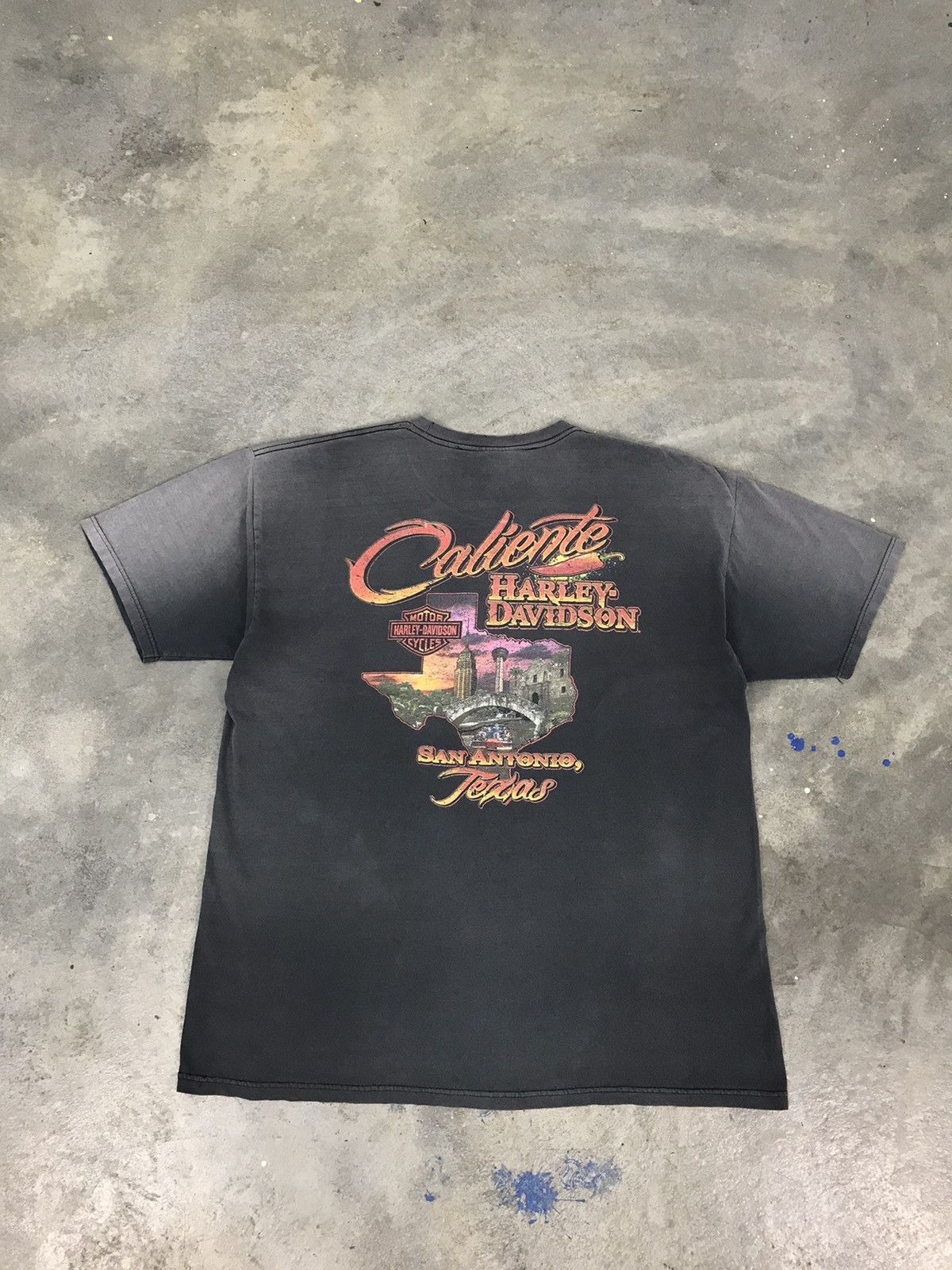 Harley Davidson × Vintage Distressed Vintage Harley Davidson T-shirt Size US XL / EU 56 / 4 - 6 Thumbnail