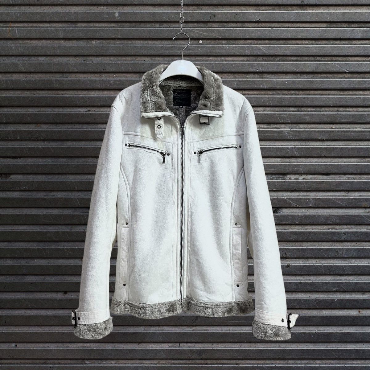 Japanese Brand Roushatte Velour Fur Jacket Midas Fuga Attic Shellac GOA Size US M / EU 48-50 / 2 - 1 Thumbnail