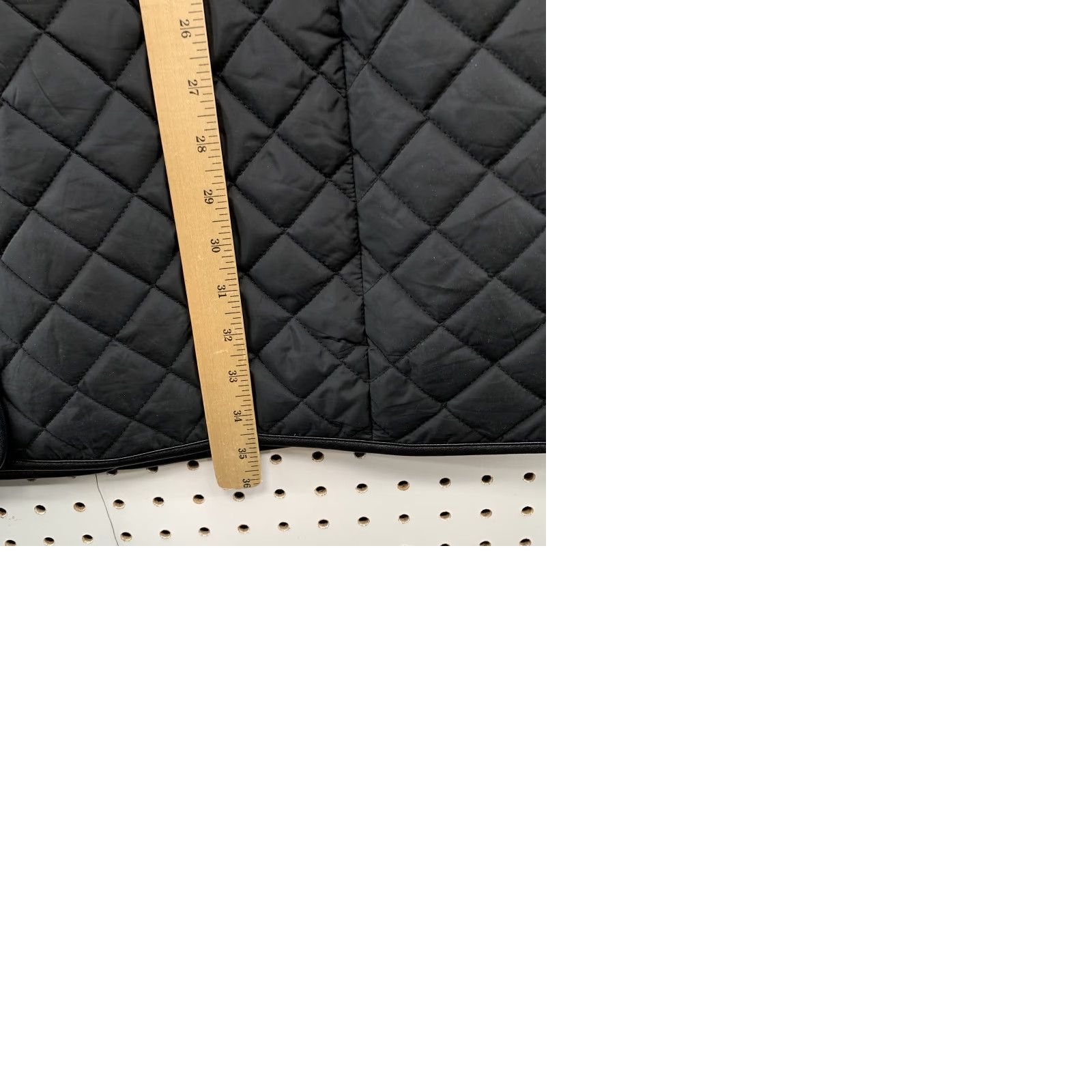 Ralph Lauren VINTAGE LRL Lauren Ralph Lauren Black Quilted Hooded Coat Womens Size 0X Equestrian Size XL / US 12-14 / IT 48-50 - 10 Thumbnail