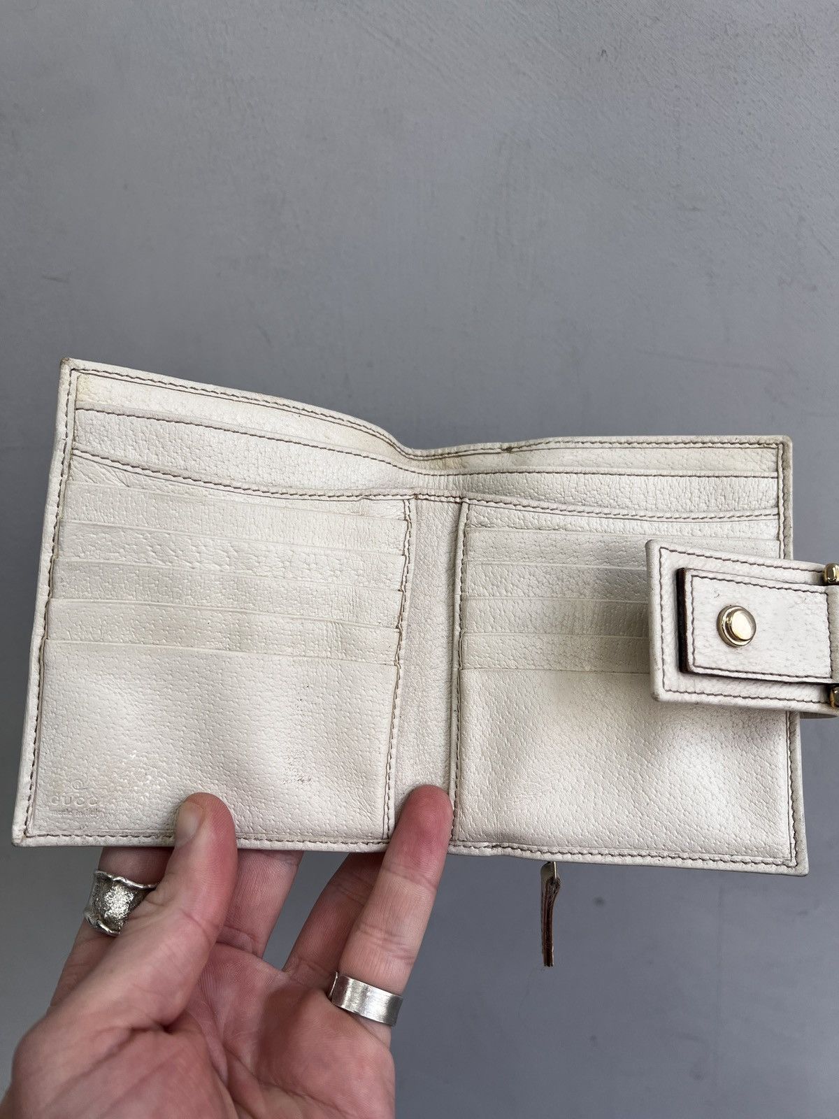 Gucci VINTAGE PINK MINI MONOGRAM WALLET GUGGI 2000s Size ONE SIZE - 6 Thumbnail