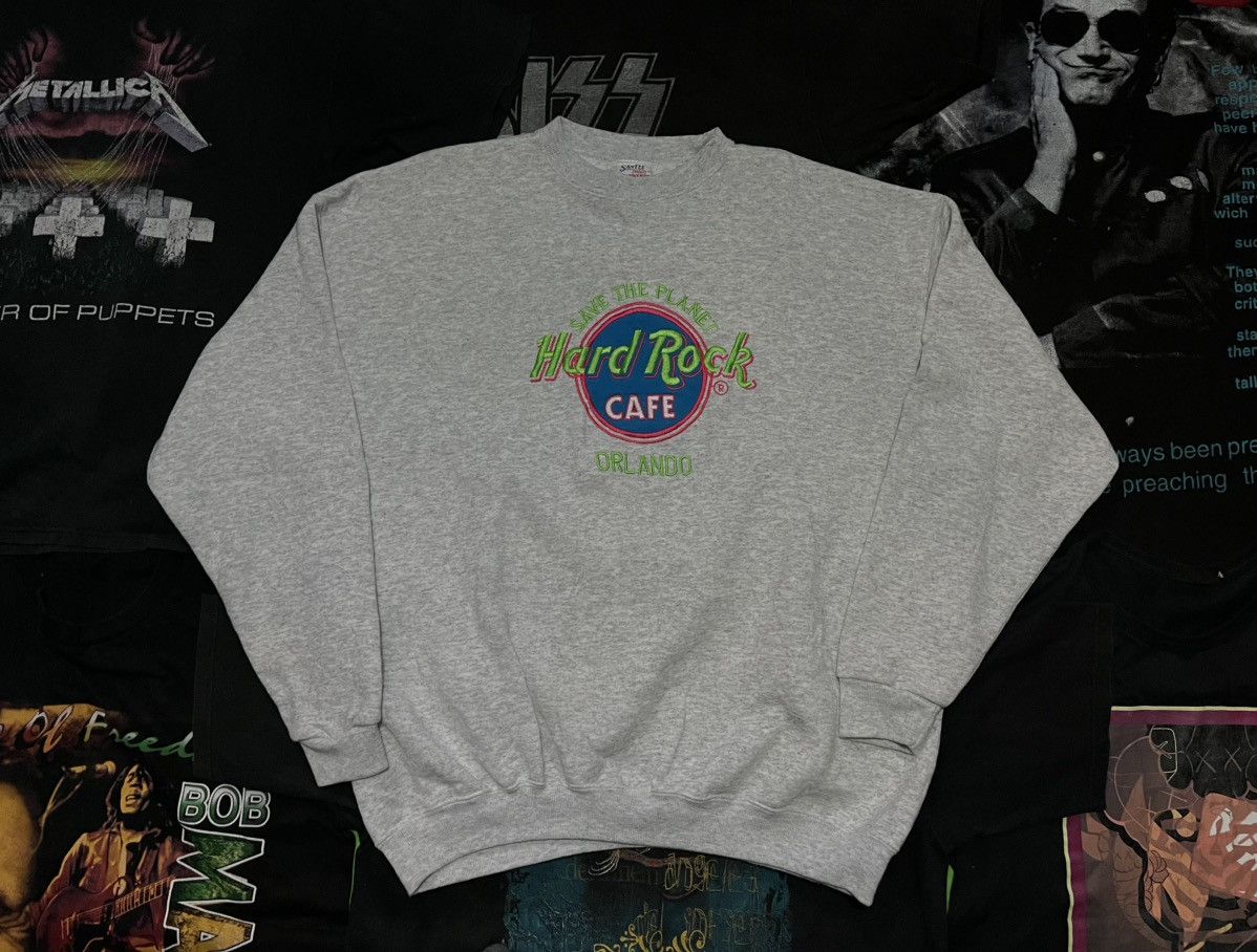 Hard Rock Cafe Vintage 90’s Hard Rock Cafe Orlando Size US XL / EU 56 / 4 - 2 Thumbnail