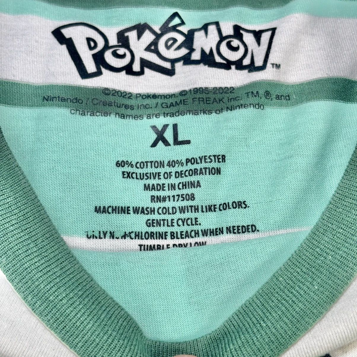 Pokemon Pokémon Bulbasaur 3-D stitched 2022 men’s XL T-shirt Size US XL / EU 56 / 4 - 3 Thumbnail