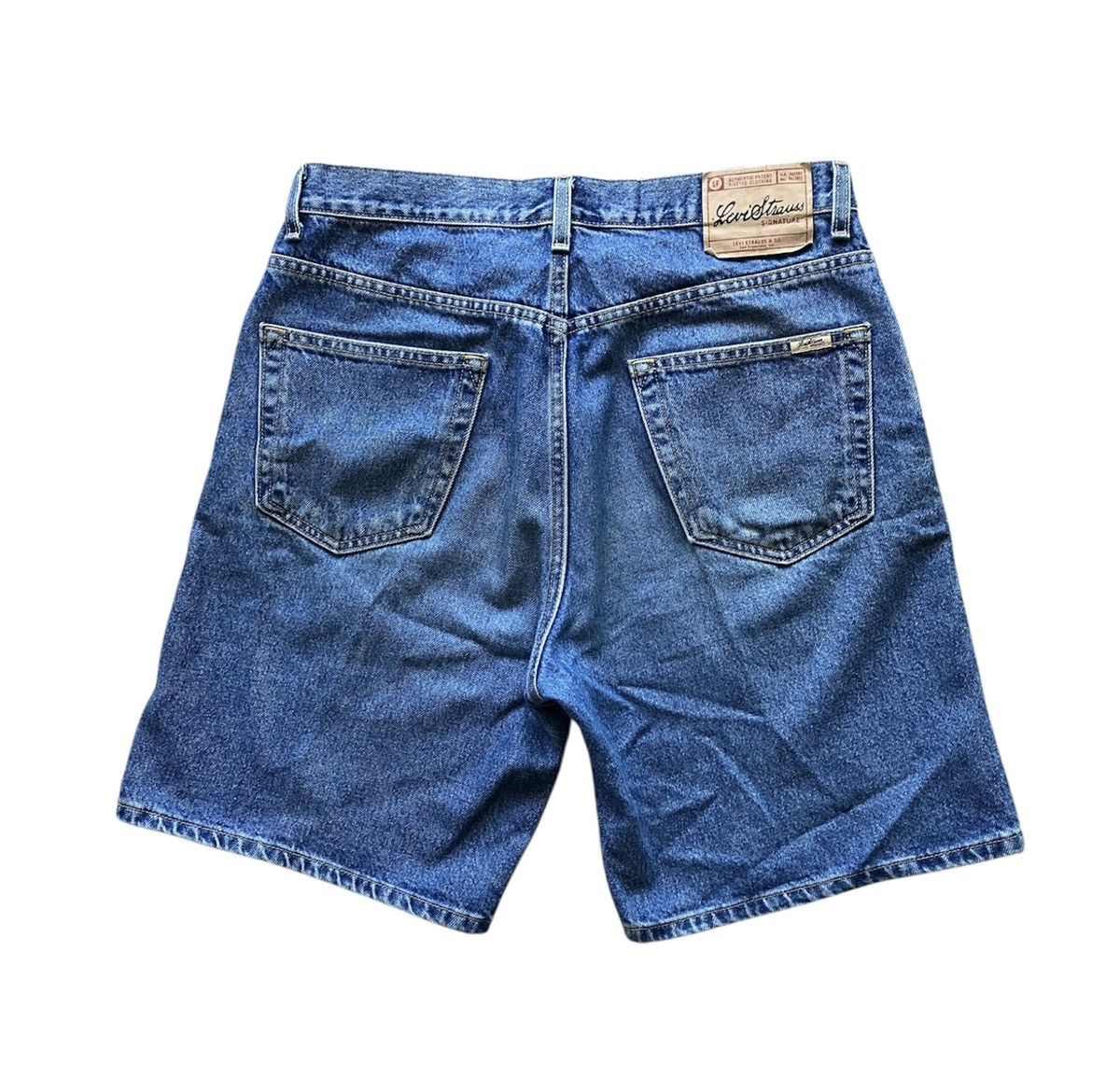 Levi's Y2K Levi's Strauss Men's Denim VTG Shorts Baggy Jeans Jorts Size US 34 / EU 50 - 2 Thumbnail