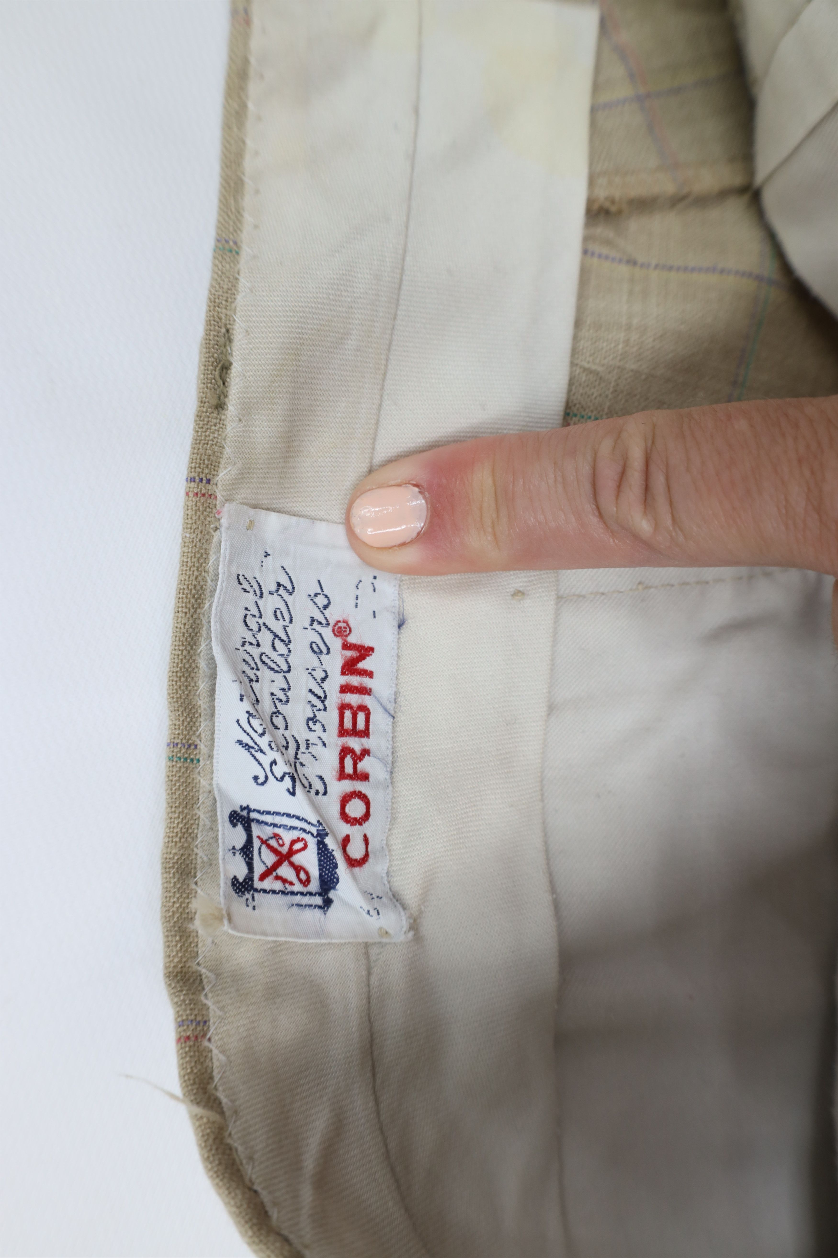 Vintage Vintage 70s Streetwear Linen Blend Wide Leg Chino Pants USA Size US 38 / EU 54 - 9 Thumbnail