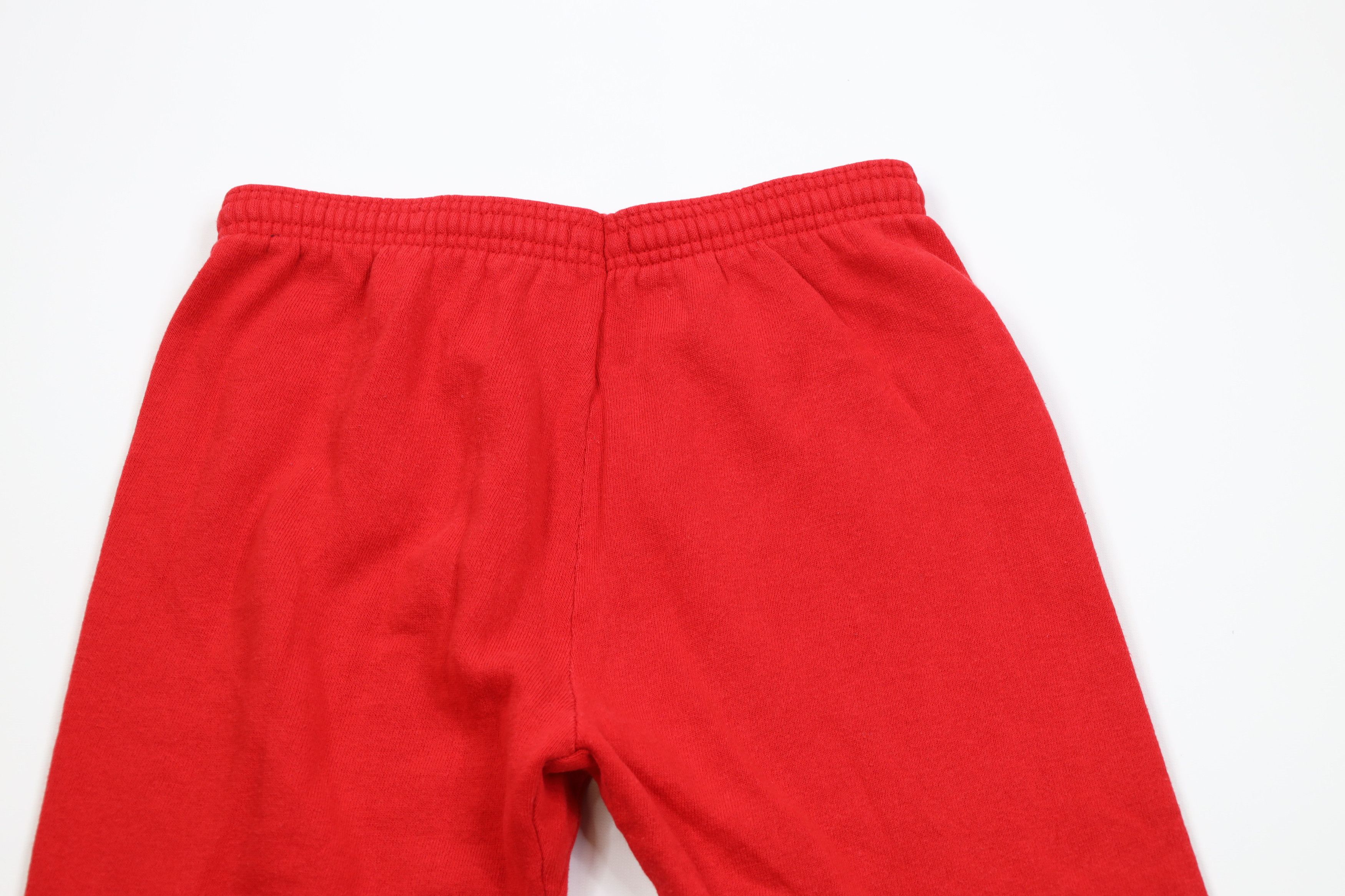 Vintage Vintage 70s Streetwear Gusset Sweatpants Joggers Red USA Size US 34 / EU 50 - 9 Thumbnail