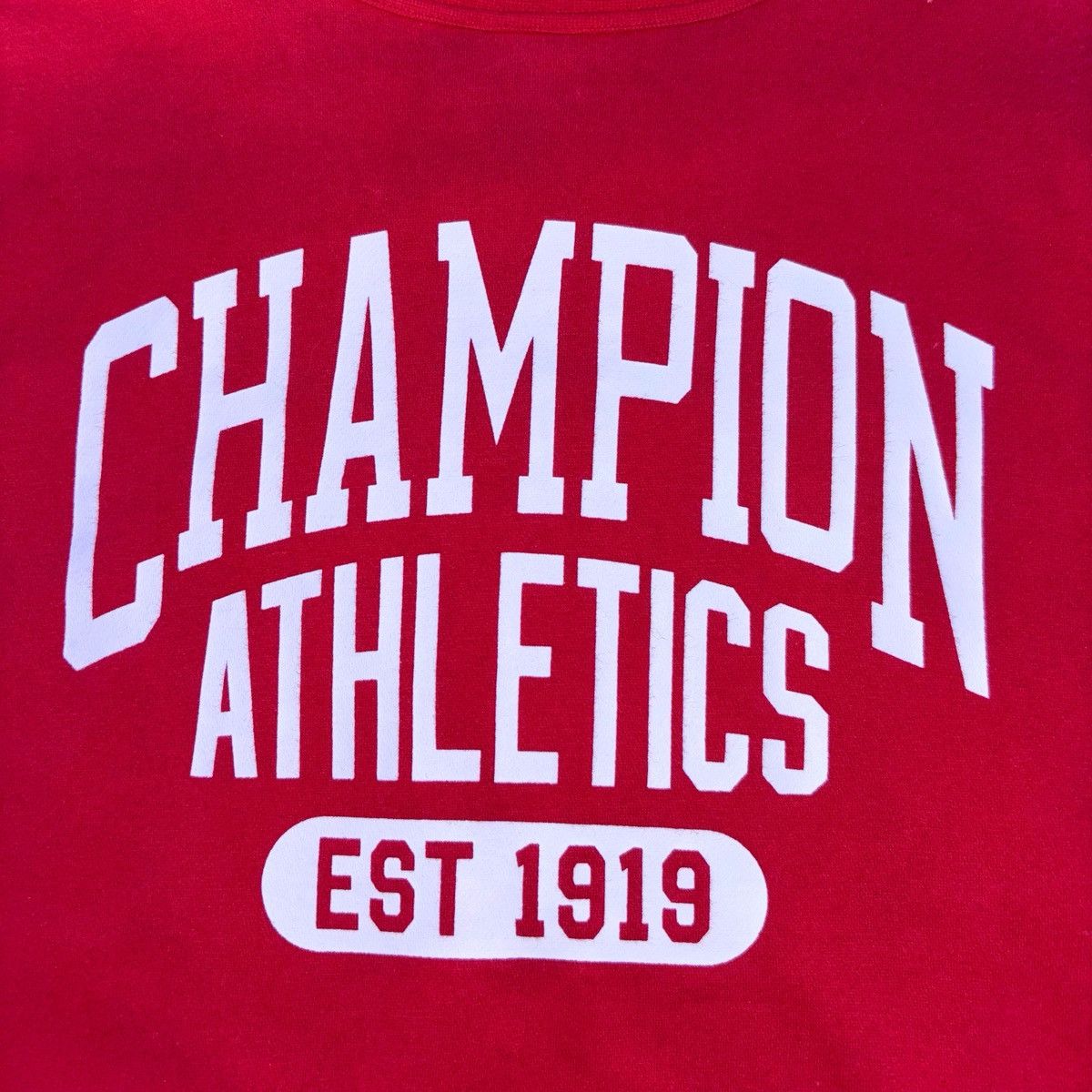 Champion Champion Athletics Sweatshirt Red Size M Size US M / EU 48-50 / 2 - 4 Thumbnail