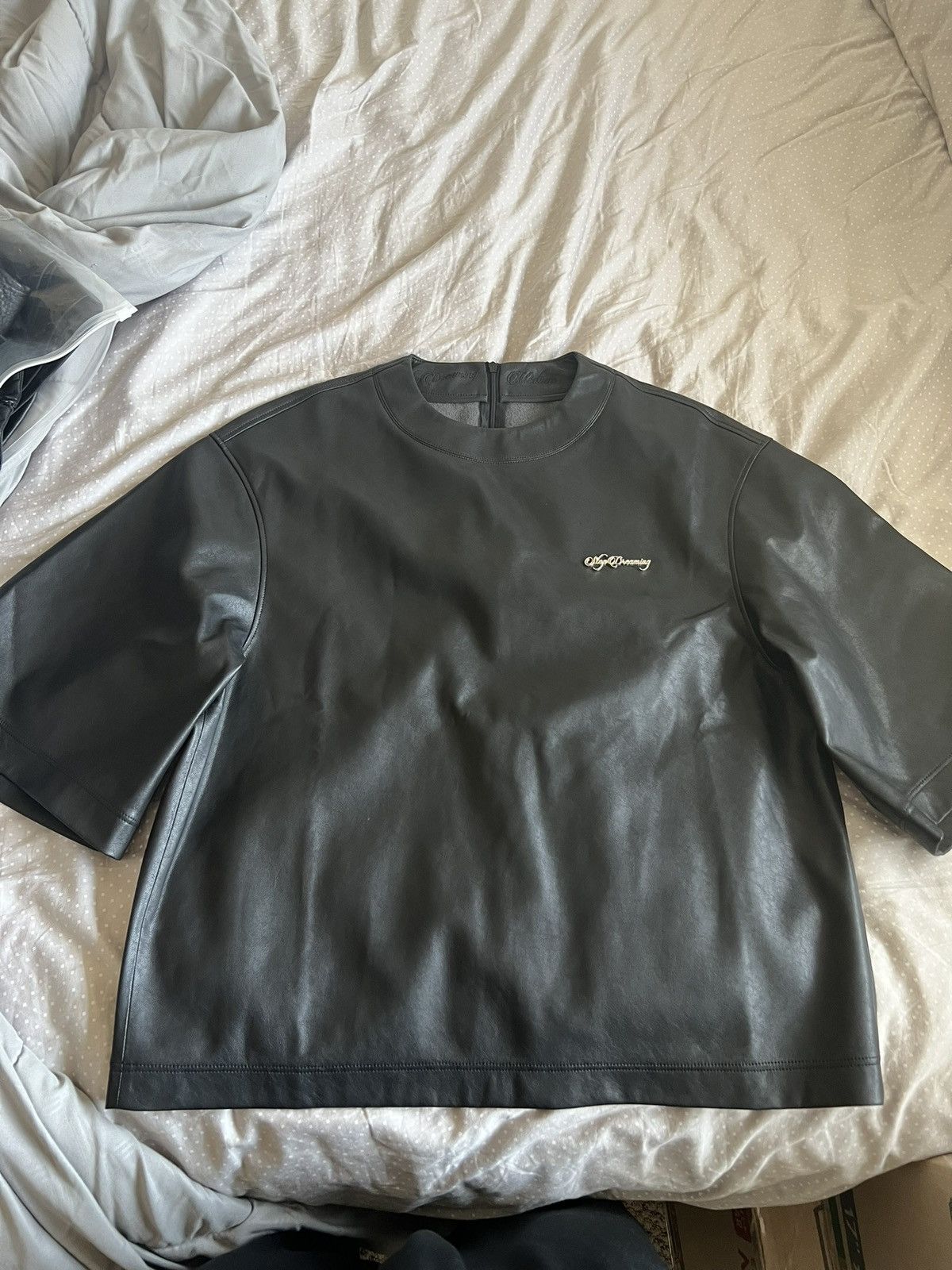 Other Stopdreaming Faux Leather T-Shirt Size US M / EU 48-50 / 2 - 1 Thumbnail