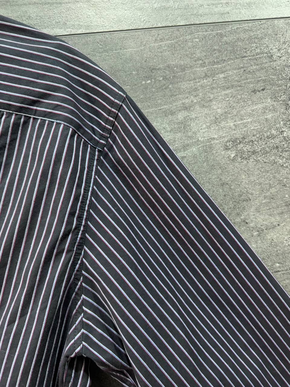 Armani Armani Jeans Men's Button-Up Long Sleeve Striped Shirt Size US L / EU 52-54 / 3 - 12 Thumbnail
