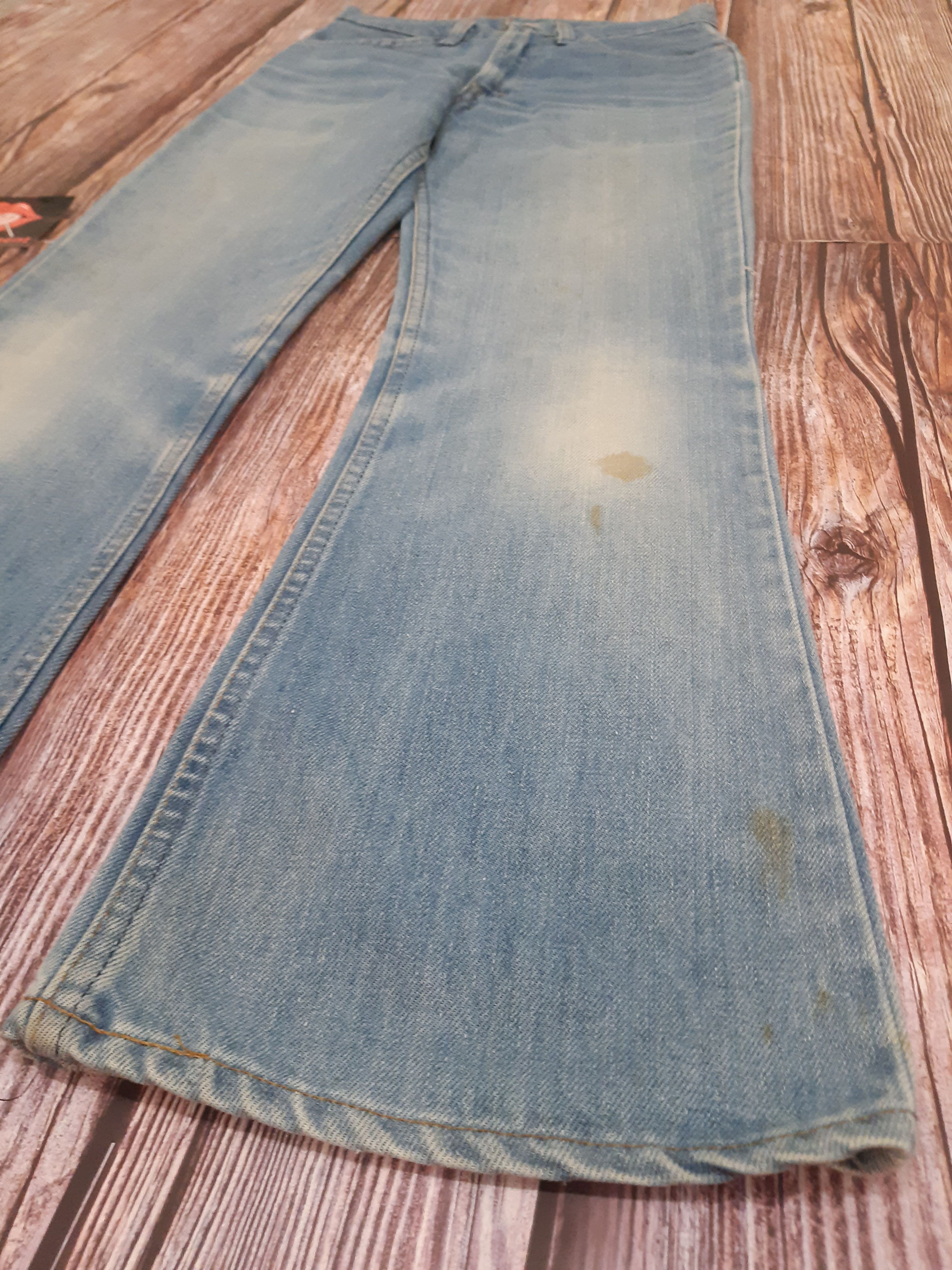 Levi's Levis 646 Bell Bottom Flare Bootcut Orange Tab TALON Jeans Size US 28 / EU 44 - 4 Thumbnail