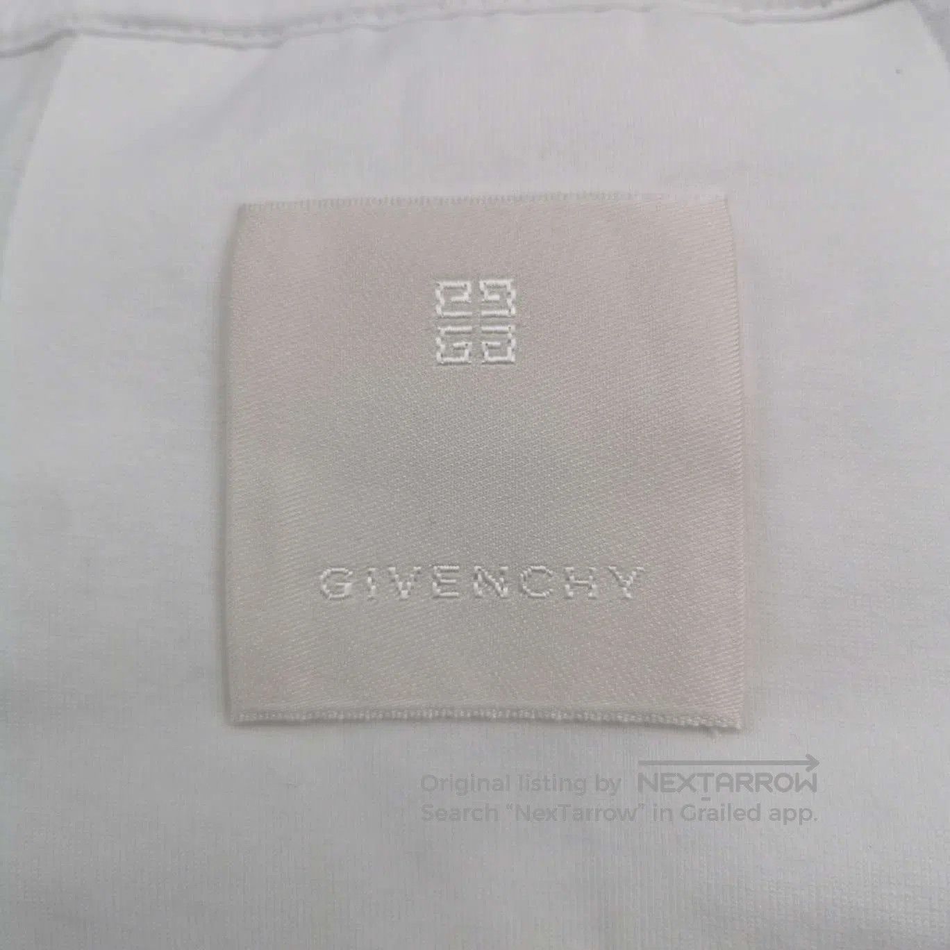 Givenchy Givenchy Cotton Logo Crewneck T. Size US XXL / EU 58 / 5 - 2 Thumbnail