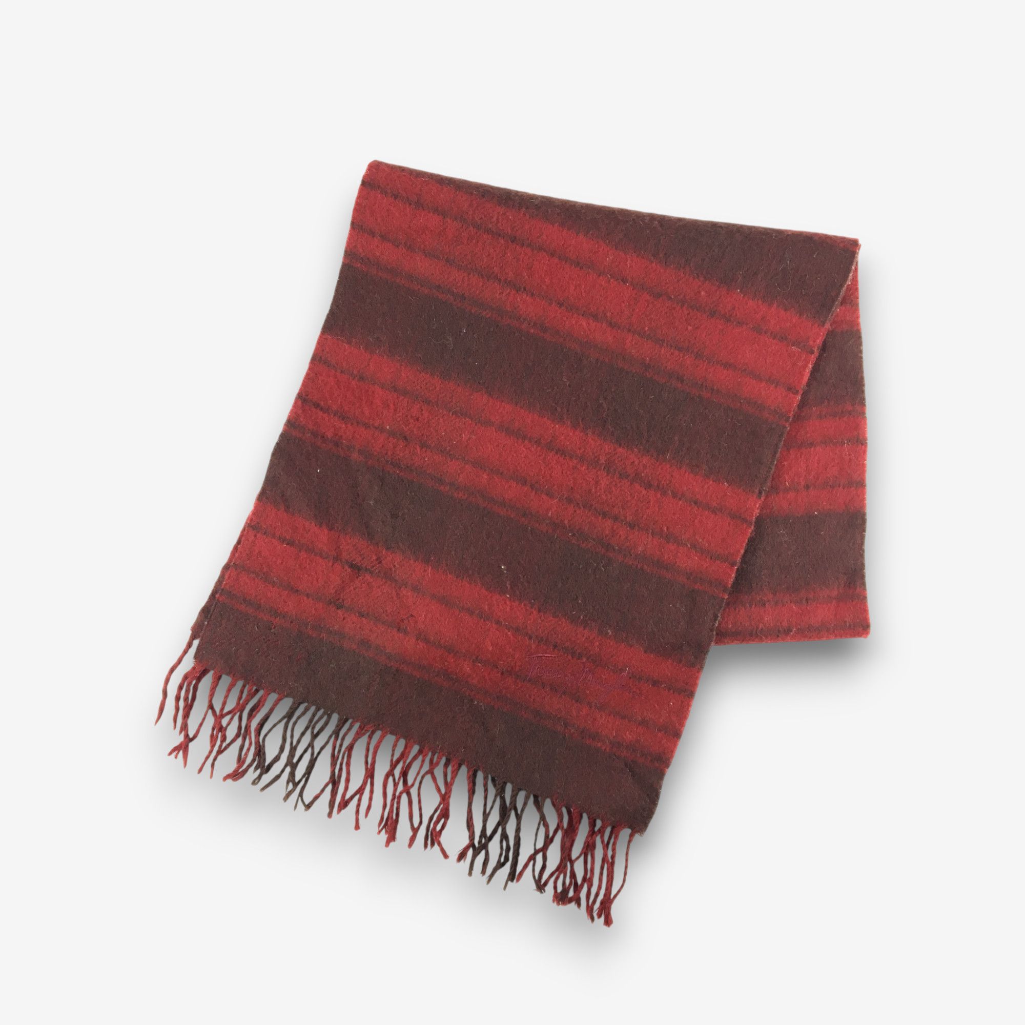 Thierry Mugler Vintage Thierry Mugler Scarf Wool Plaid Tartan Scarves Size ONE SIZE - 3 Thumbnail