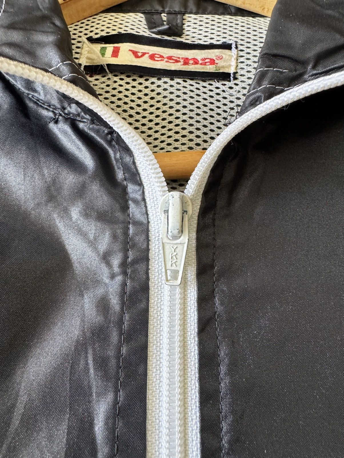 If Six Was Nine VINTAGE 90s VESPA LIGHT JACKET WINDBREAKER Size US M / EU 48-50 / 2 - 7 Thumbnail