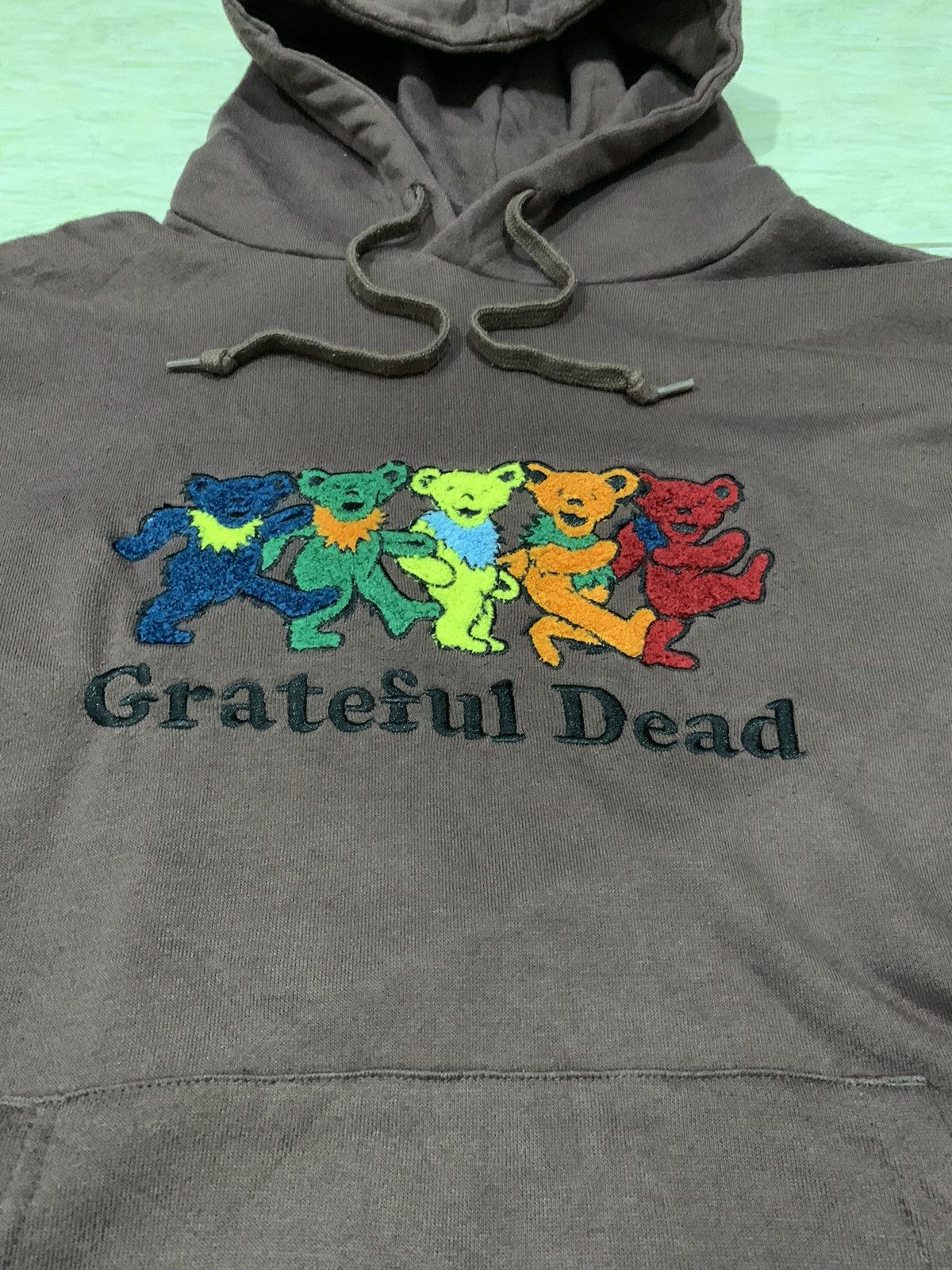Band Tees 2000s Grateful Dead Dancing Bears Brown Hoodie Japan Store Size US M / EU 48-50 / 2 - 4 Thumbnail
