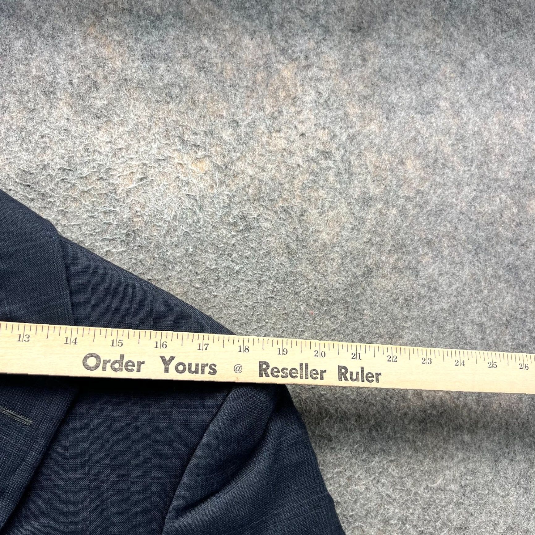 Tommy Hilfiger VINTAGE Tommy Hilfiger Blazer Mens 34 Blue Navy Sport Coat Single Breasted Wool Jacket Size 34R - 4 Thumbnail