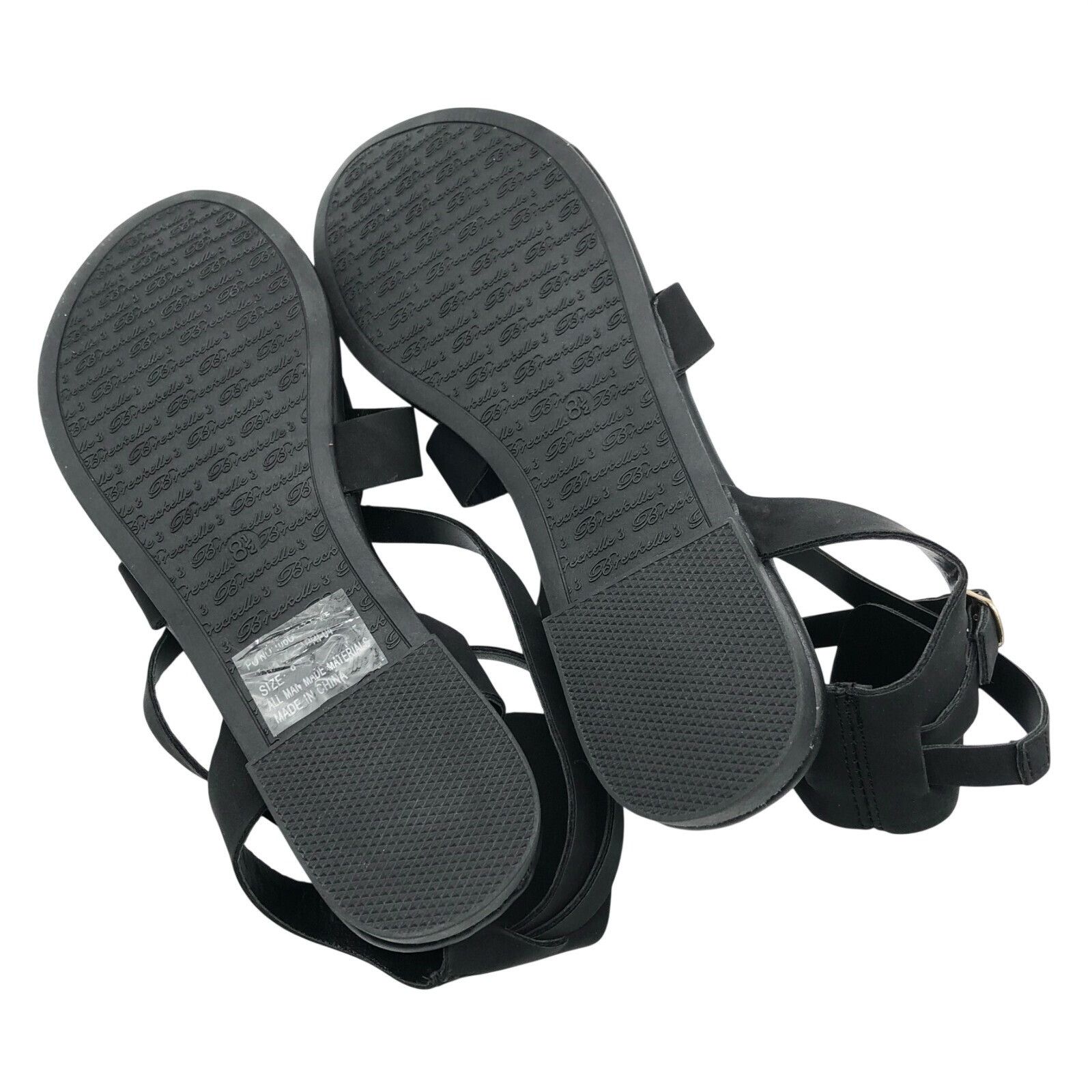 Other Breckelles Womens Sandals Strappy Ankle Strap Faux Leather B Size US 8.5 / IT 38.5 - 4 Thumbnail