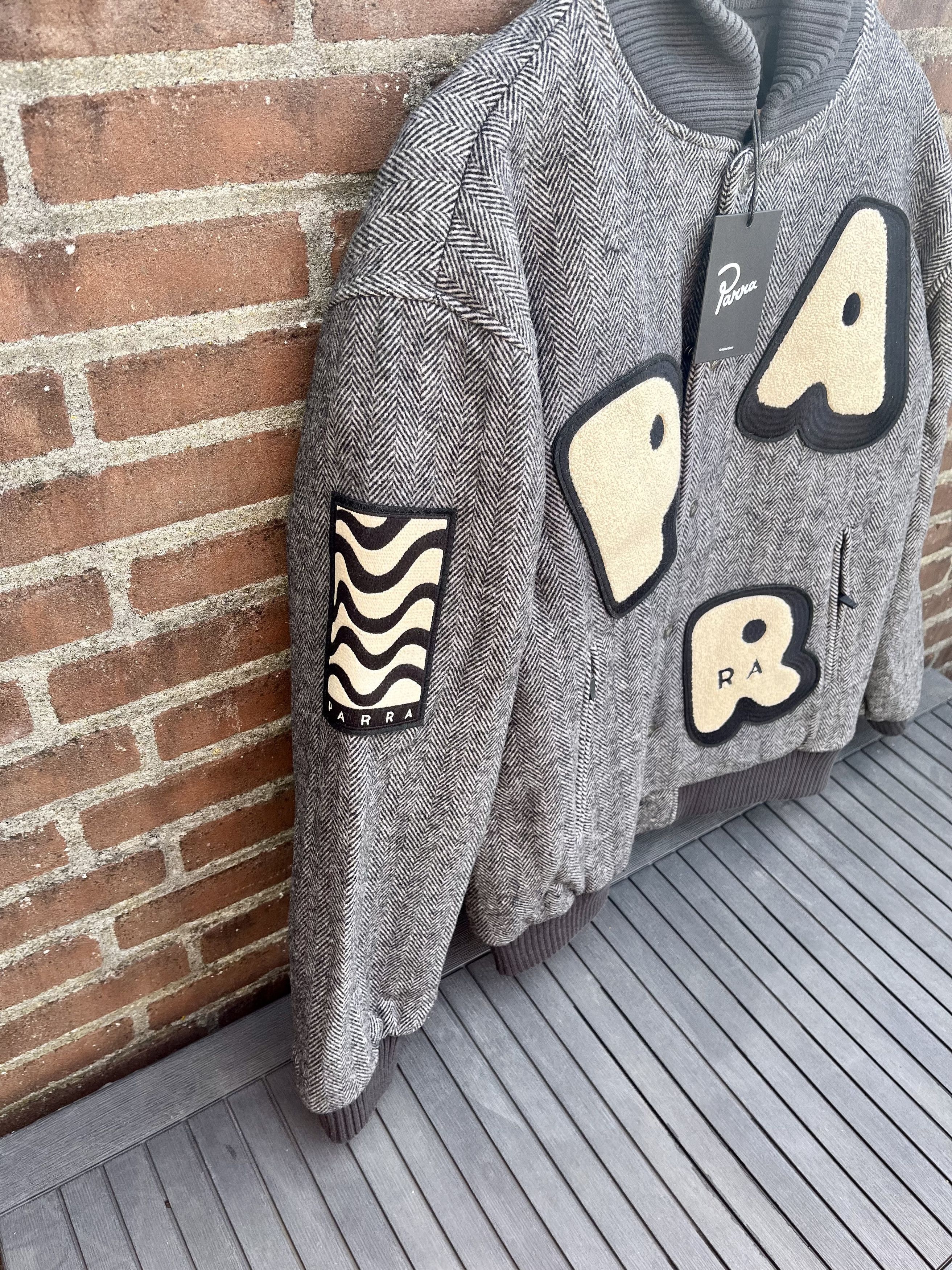 Parra Parra byparra varsity baseball xl jacket jas wool patta Size US XL / EU 56 / 4 - 2 Thumbnail