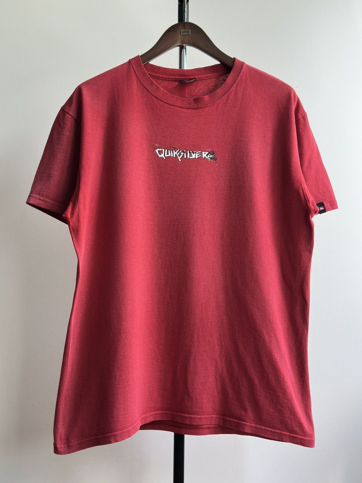 Quiksilver × Vintage Vintage 90s Quiksilver Big Logo Tee Size US L / EU 52-54 / 3 - 2 Thumbnail