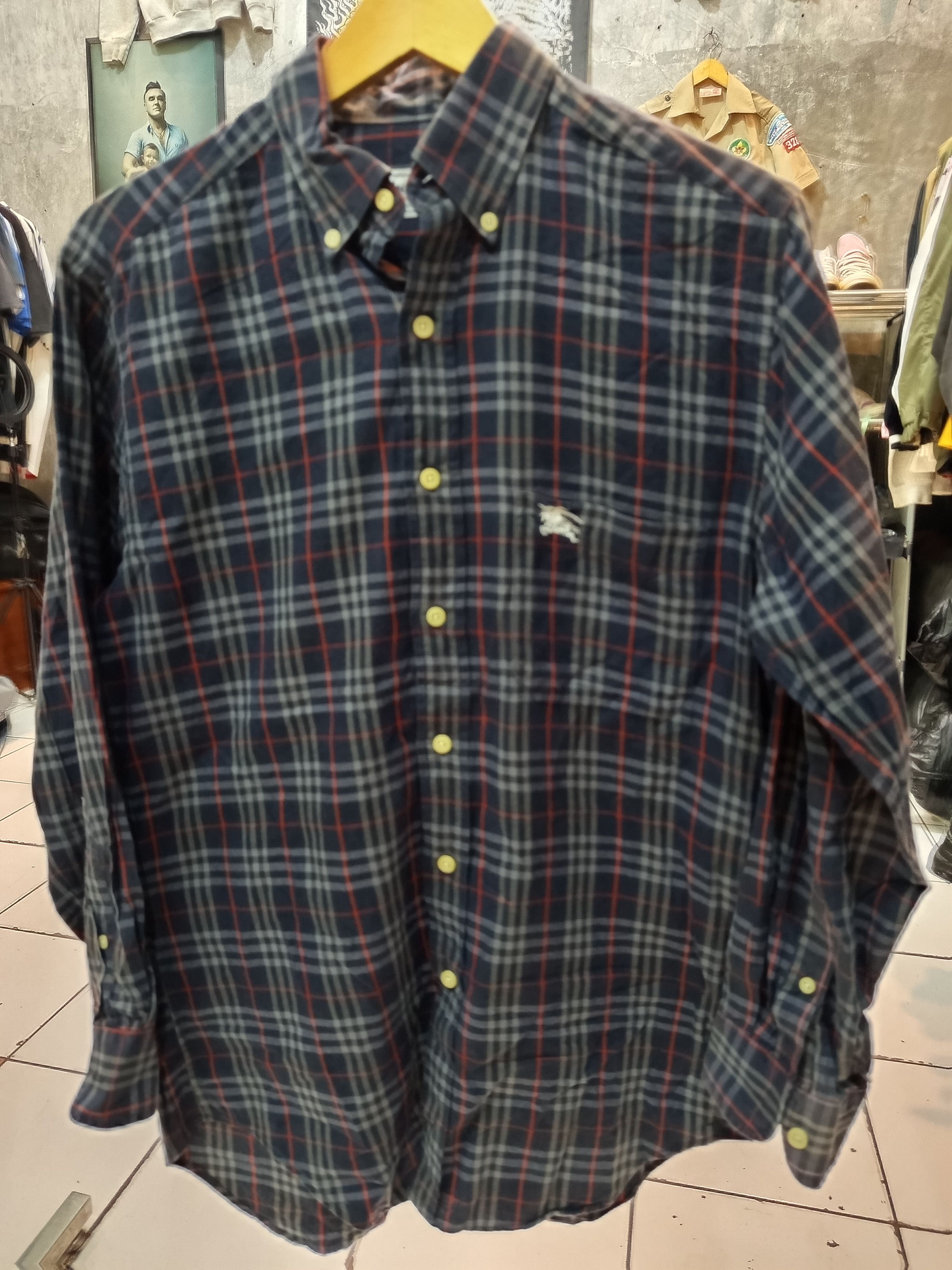 Burberry Burberrys Nova Check Plaid Button Down Shirt Size US S / EU 44-46 / 1 - 2 Thumbnail