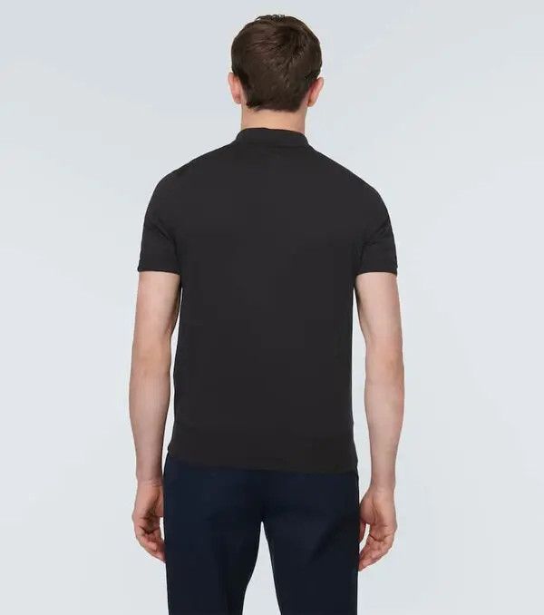 Tom Ford o1w1db10125 KPS008 Polo Shirt in Black Size US L / EU 52-54 / 3 - 4 Thumbnail