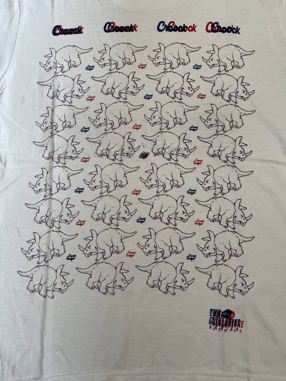 Jun Takahashi Undercover "The Guillotine" 3D Triceratops Tee 2002 Size US S / EU 44-46 / 1 - 4 Thumbnail