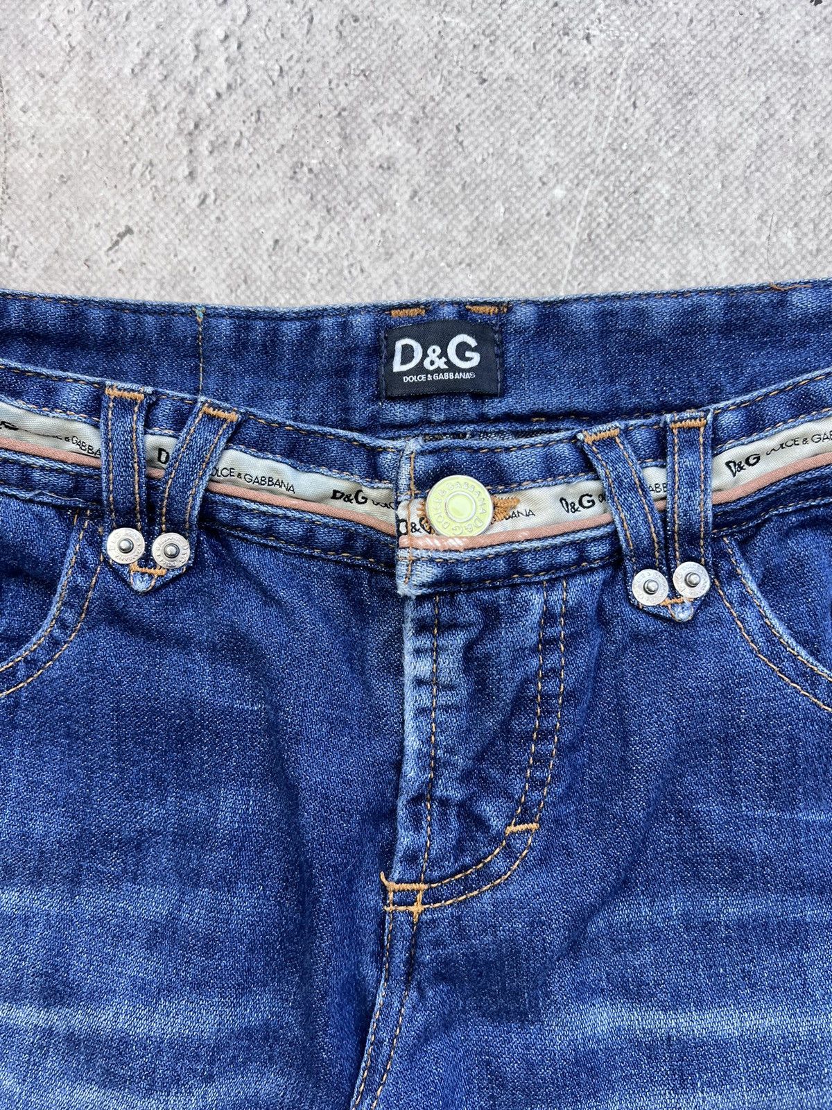 Dolce & Gabbana × Vintage Vintage Dolce & Gabanna Luxury Blue Women's Cool Jeans Size 27" / US 4 / IT 40 - 5 Thumbnail