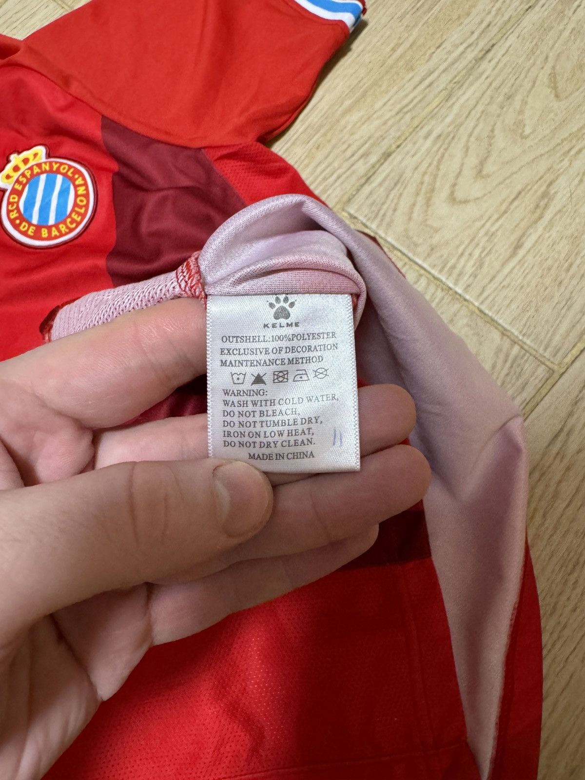Vintage Vintage Kelme Barcelona Rivera Maya distressed jersey soccer Size US M / EU 48-50 / 2 - 12 Thumbnail