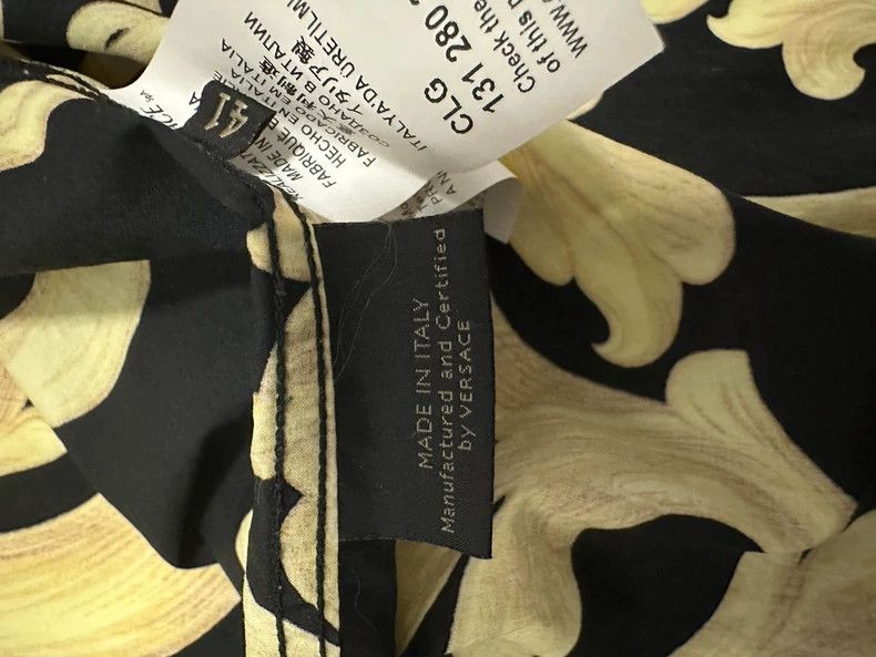 Versace Versace Baroque shirt Size US XL / EU 56 / 4 - 7 Thumbnail
