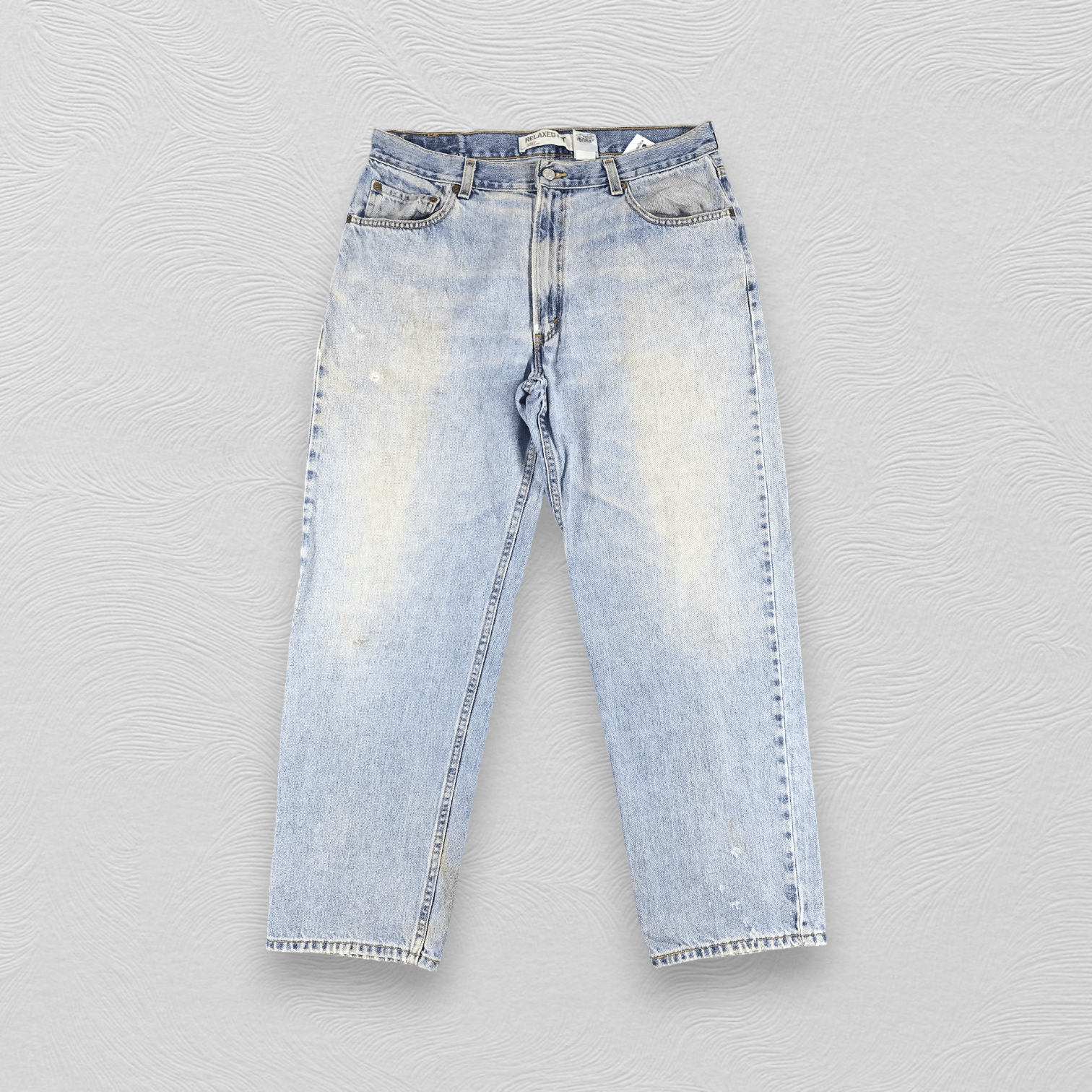 Levi's Vintage Levis 550 Jeans Light Washed Denim KJ472 Size US 36 / EU 52 - 1 Thumbnail