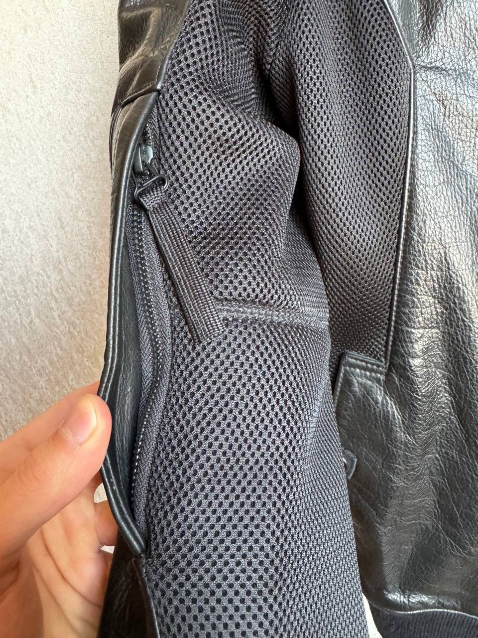 Helmut Lang Hybrid leather Bomber jacket Size US M / EU 48-50 / 2 - 3 Thumbnail