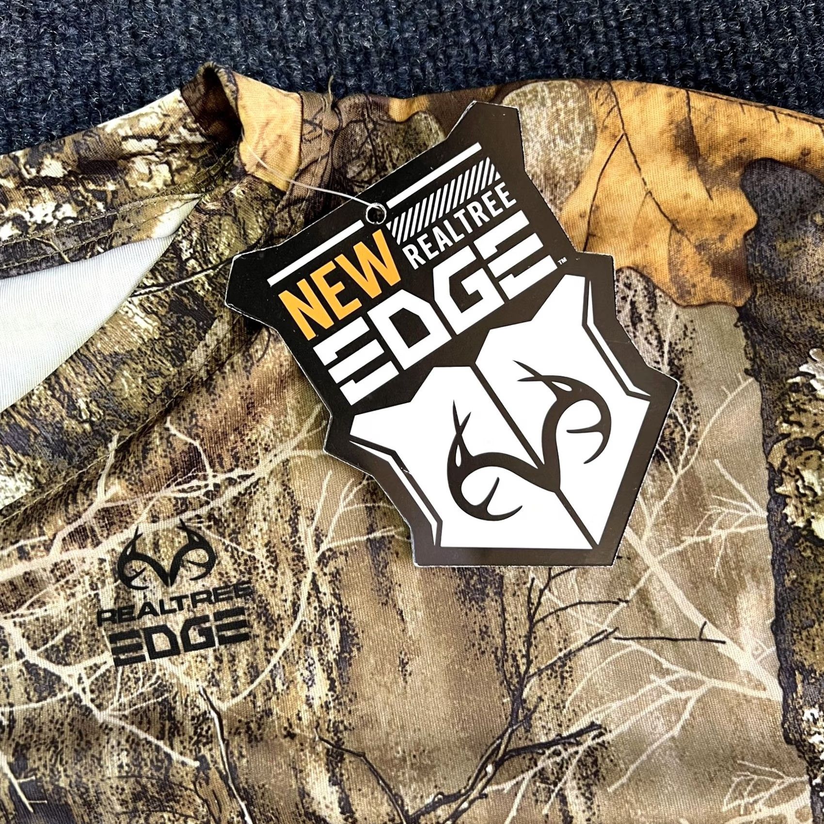 Realtree Realtree Edge Camouflage Shirt Mens XL Brown Long Sleeve Hunting Base Layer Top Size US XL / EU 56 / 4 - 3 Thumbnail