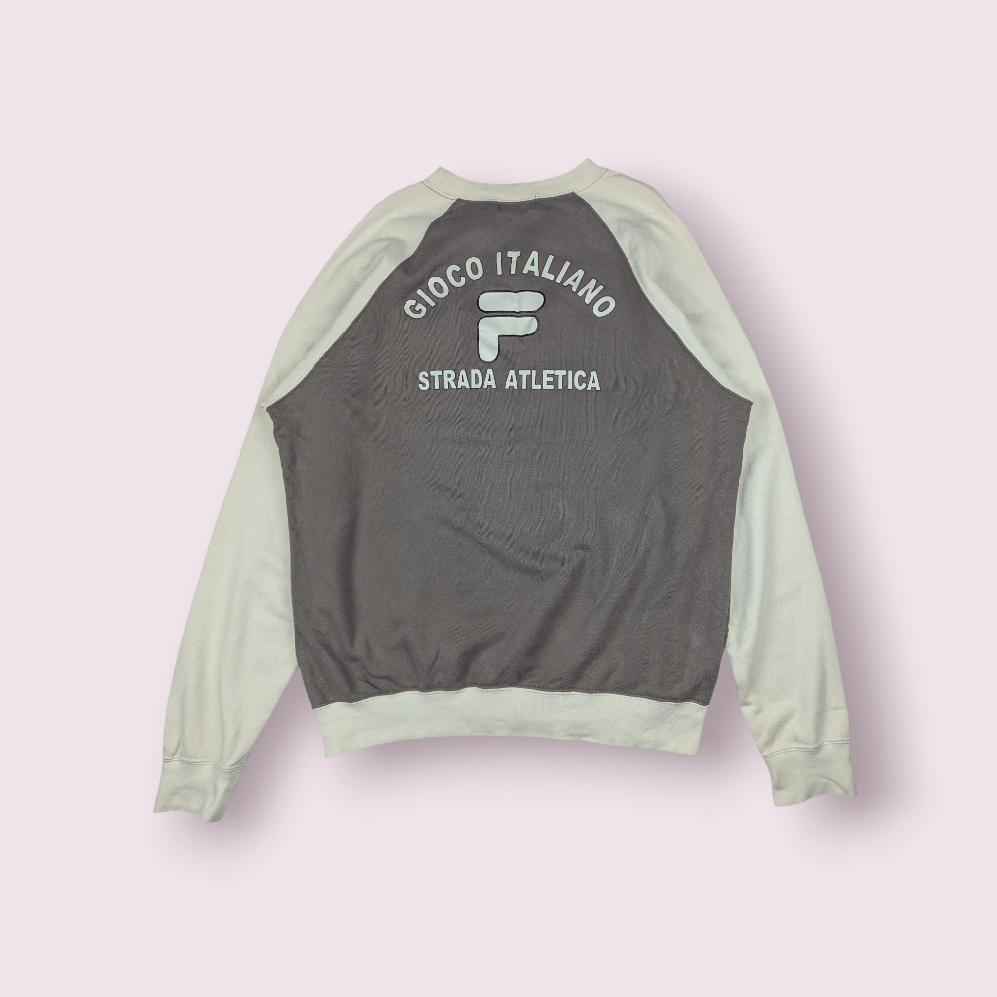 Fila Vintage 2001 FILA Big Spell Out Logo Sweatshirt Size US XL / EU 56 / 4 - 1 Thumbnail