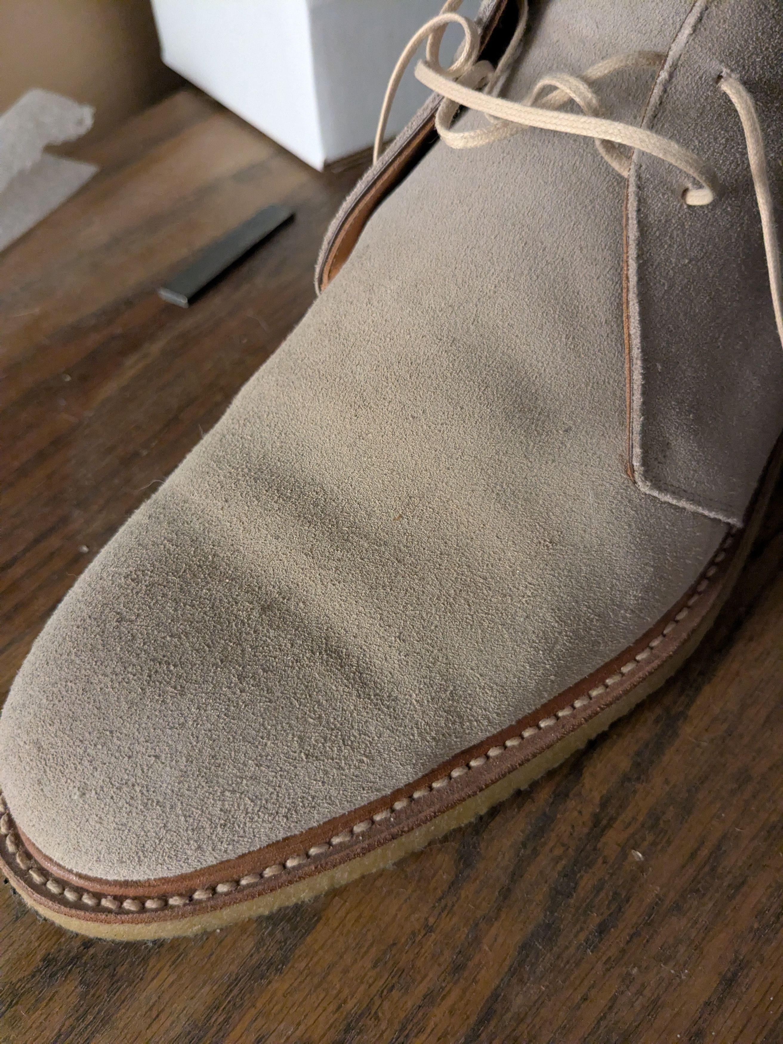 Sid Mashburn Grey Chukka Desert Boot Crepe Sole Size US 10.5 / EU 43-44 - 3 Thumbnail