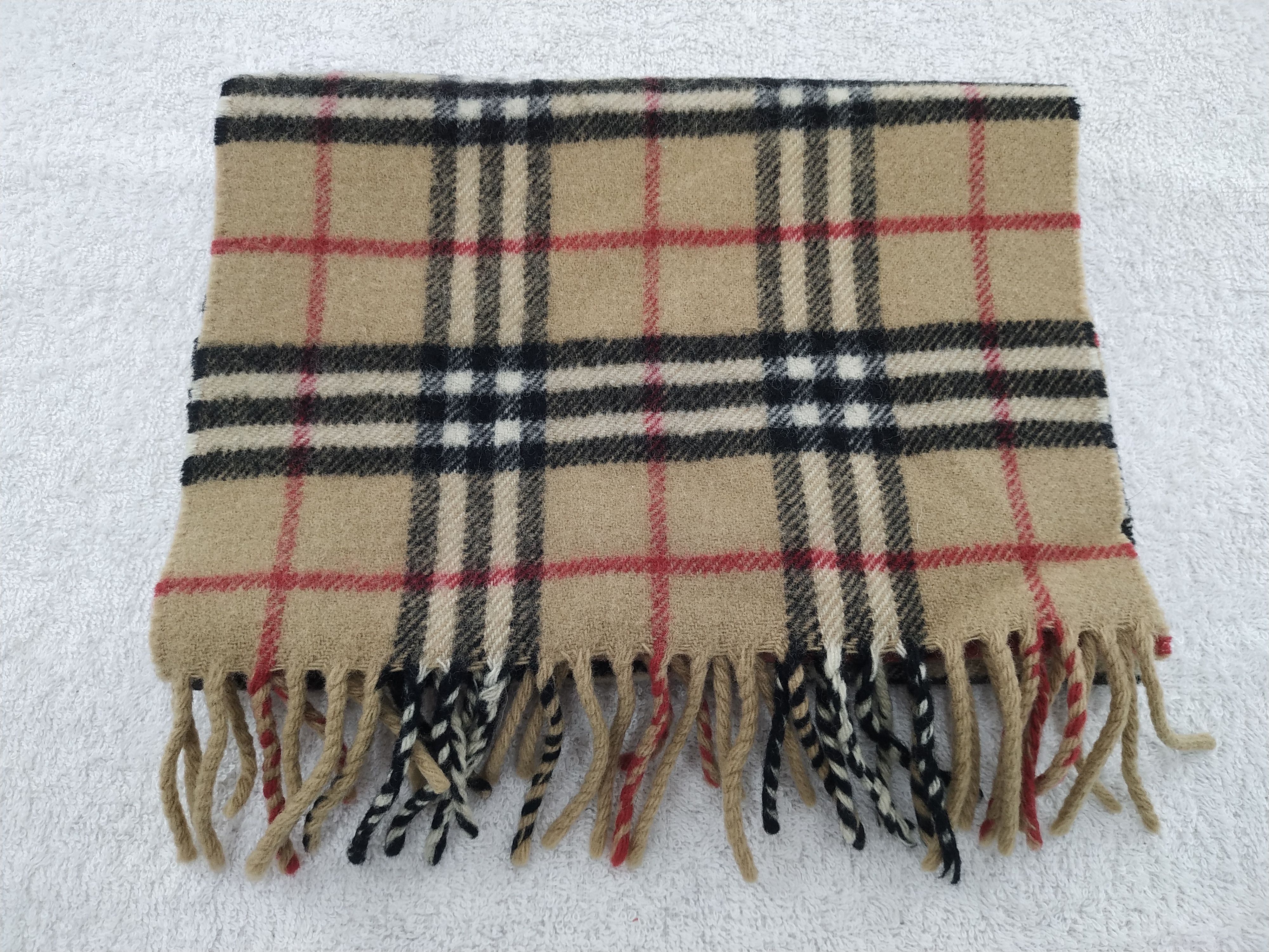 Burberry Vintage Burberry Scarf/Muffler/Neckwear MF492 Size ONE SIZE - 3 Thumbnail