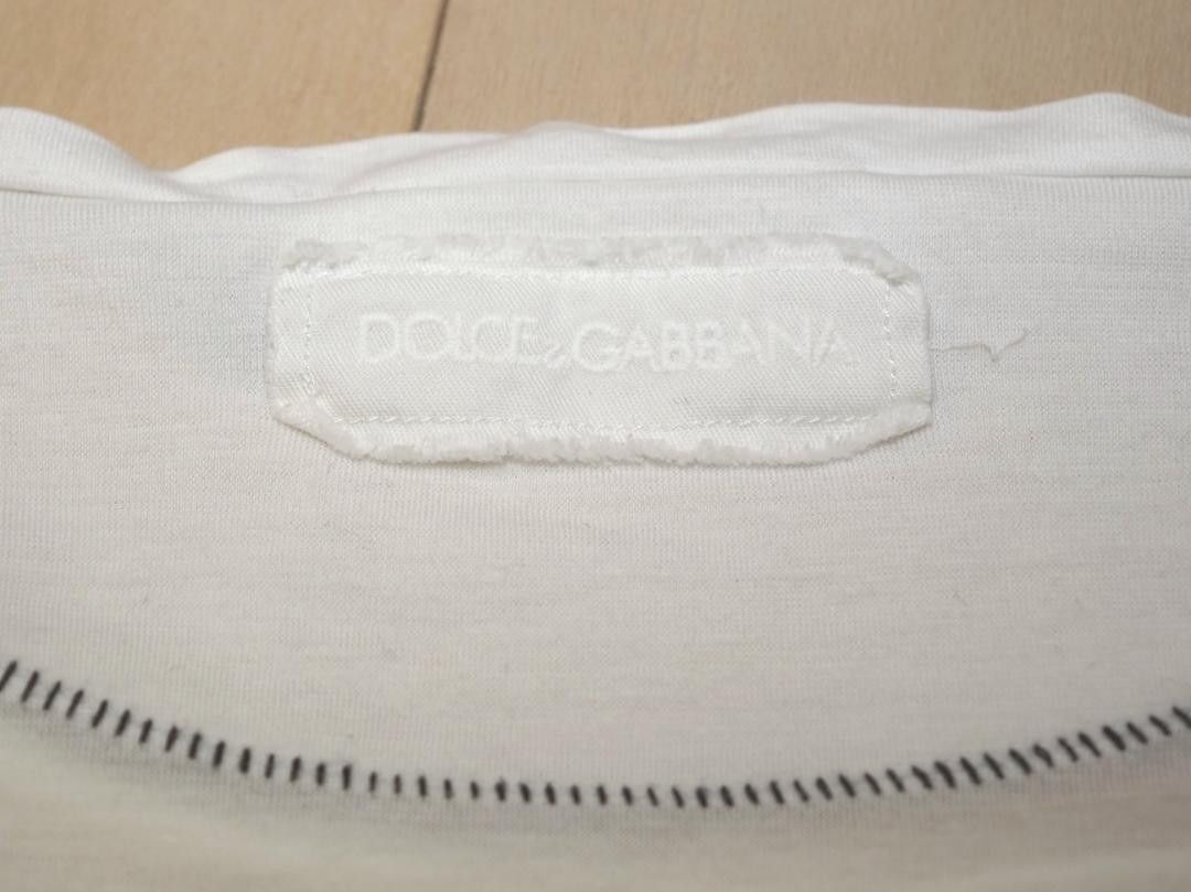 Dolce & Gabbana Dolce & Gabbana stitch contrast t shirt Size US M / EU 48-50 / 2 - 5 Thumbnail