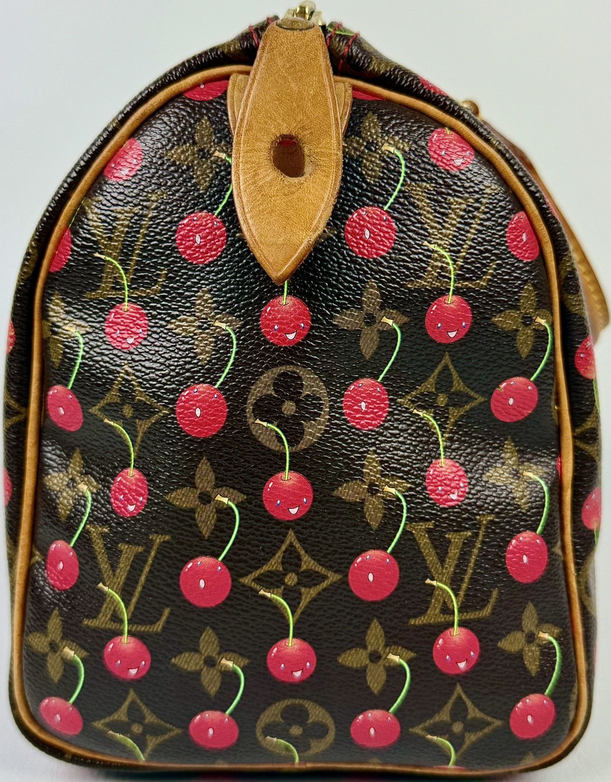 Louis Vuitton × Takashi Murakami Louis Vuitton - Takashi Murakami - SS2005 -Cerises Speedy 25 Size ONE SIZE - 14 Thumbnail