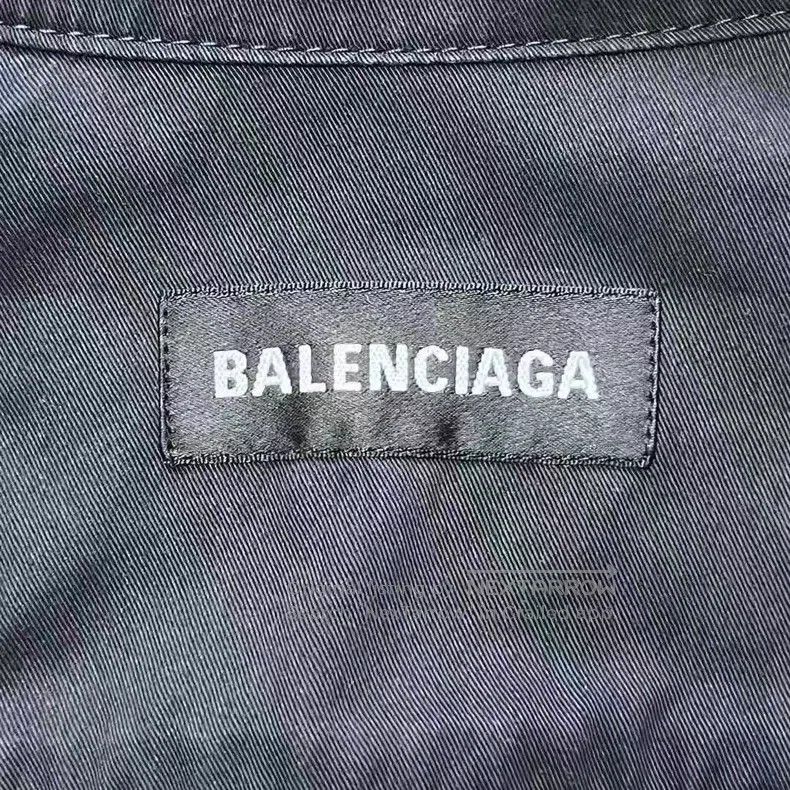 Balenciaga Balenciaga Embroidered Logo Patchwork School Jacket Size US S / EU 44-46 / 1 - 3 Thumbnail