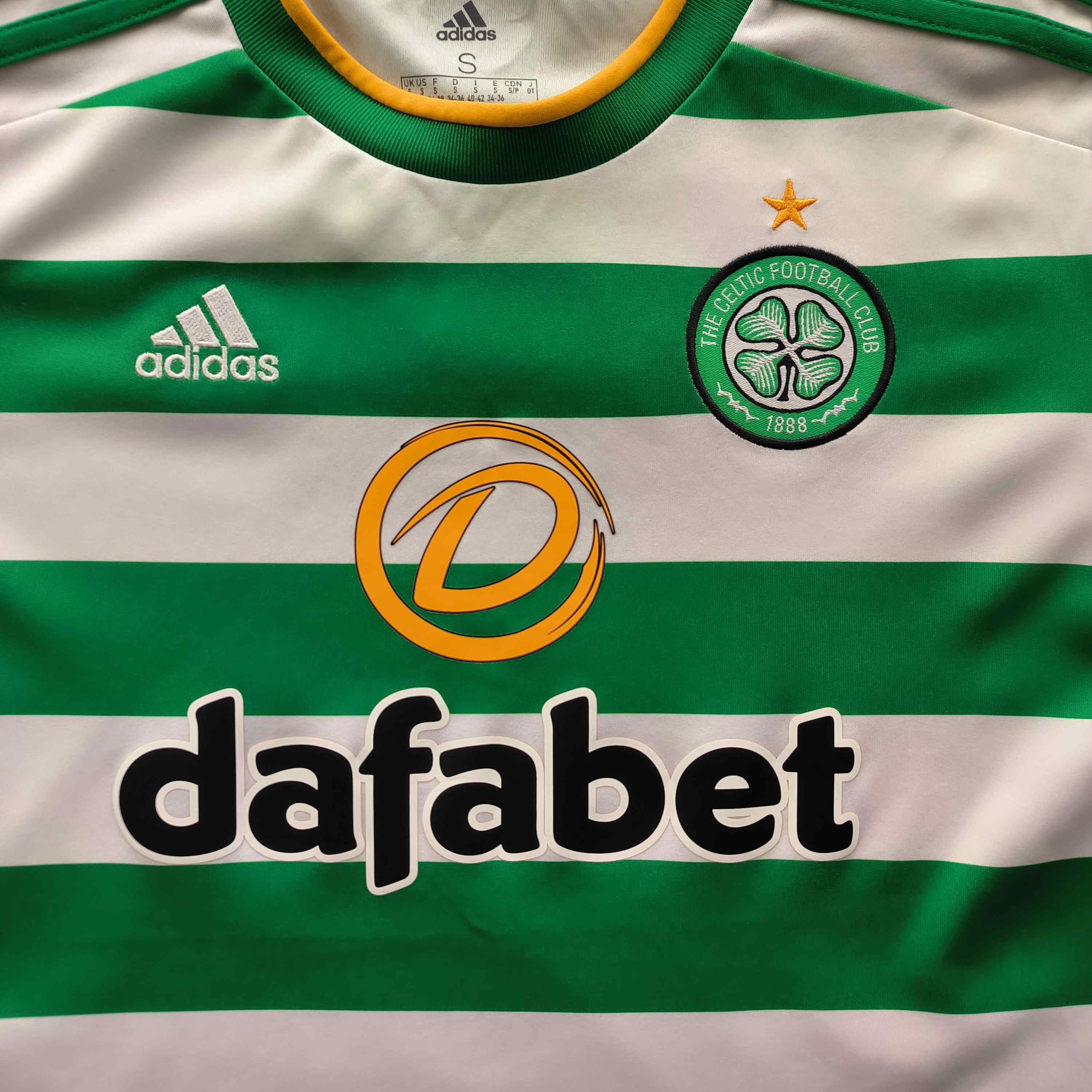 Adidas Celtic 2020-21 Adidas home football jersey shirt size S Size US S / EU 44-46 / 1 - 3 Thumbnail