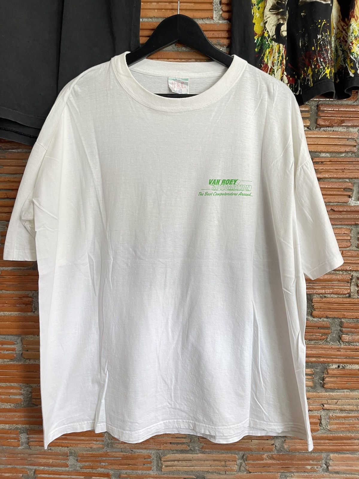 Vintage Vintage Van Roey Automation The BestComputerstore Around Tee Size US XL / EU 56 / 4 - 2 Thumbnail