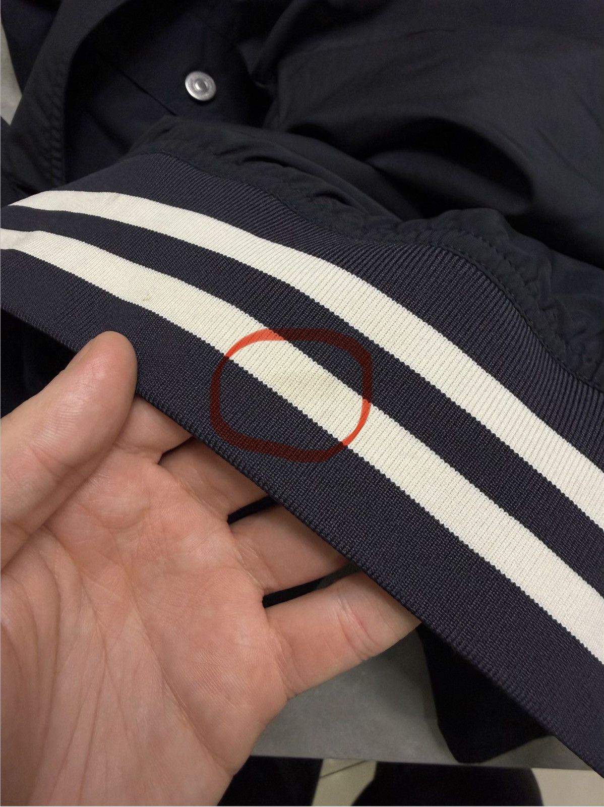 Dior Authentic Dior Men’s Navy Bomber Jacket Size 52 Button Front Size US L / EU 52-54 / 3 - 21 Thumbnail
