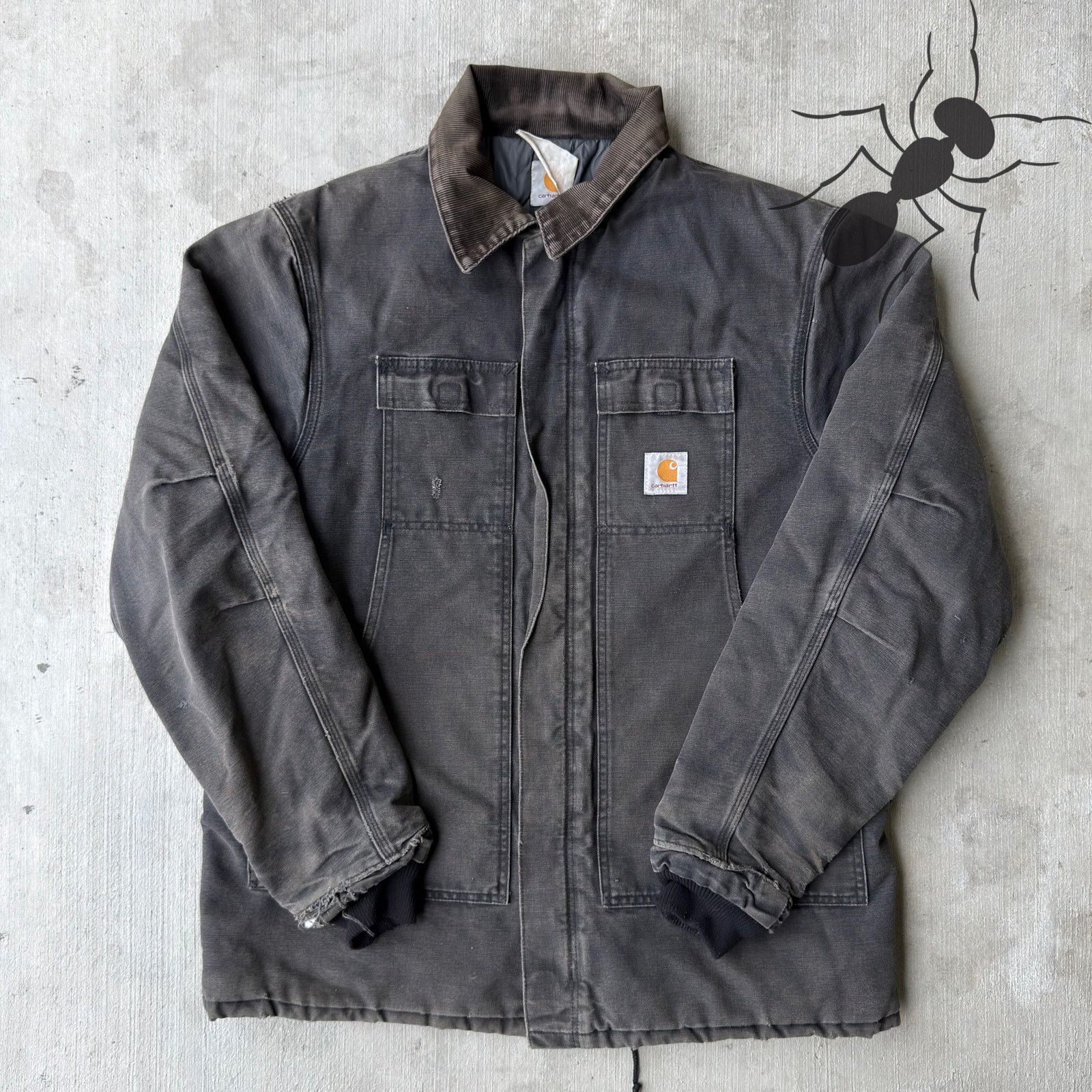 Carhartt × Vintage Carhartt black arctic work wear jacket Size US XL / EU 56 / 4 - 1 Thumbnail