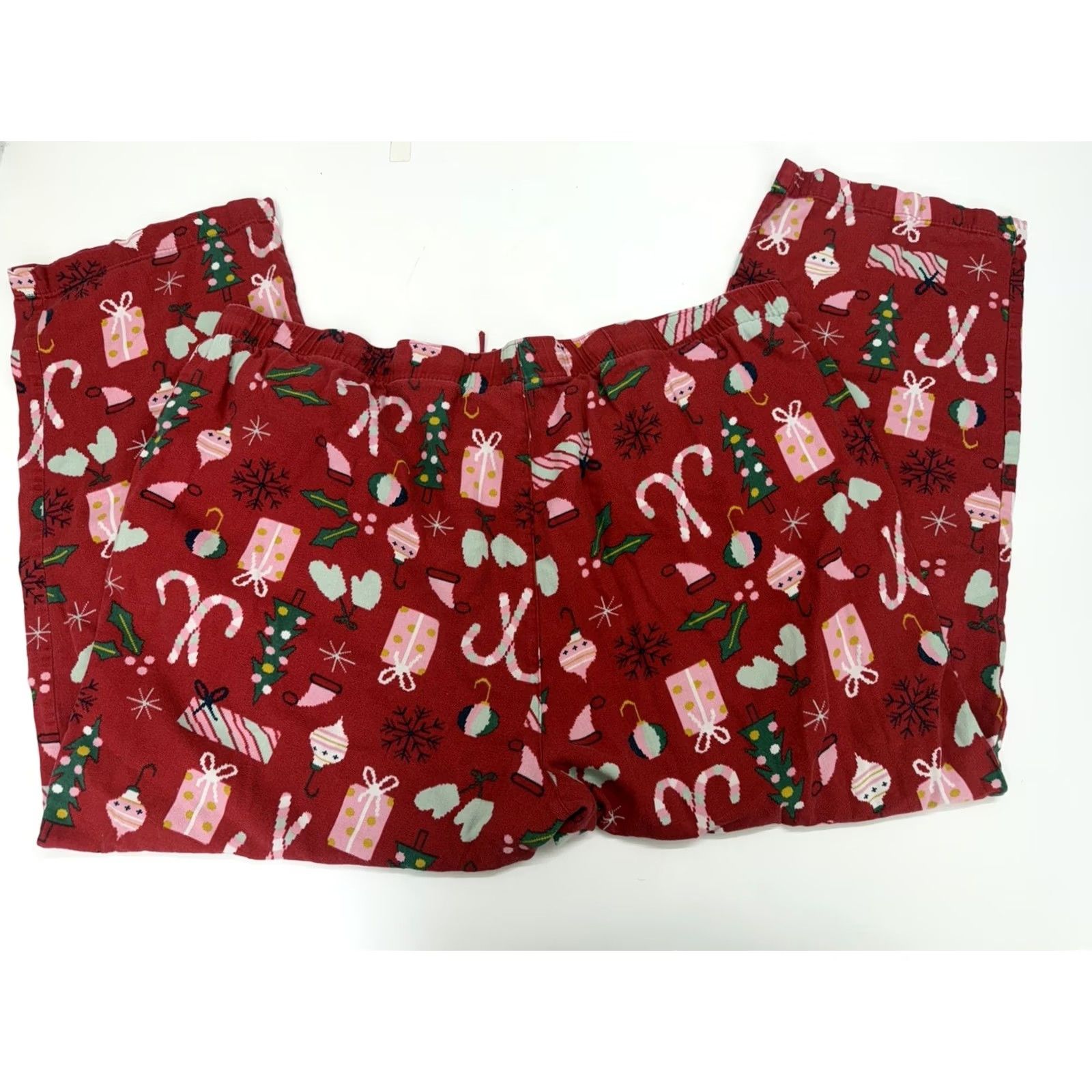 Old Navy Old Navy Womens Pajama Pants XXL Red Christmas Holiday Pants Nightwear Womens XL? Size 40" / US 18 - 7 Thumbnail
