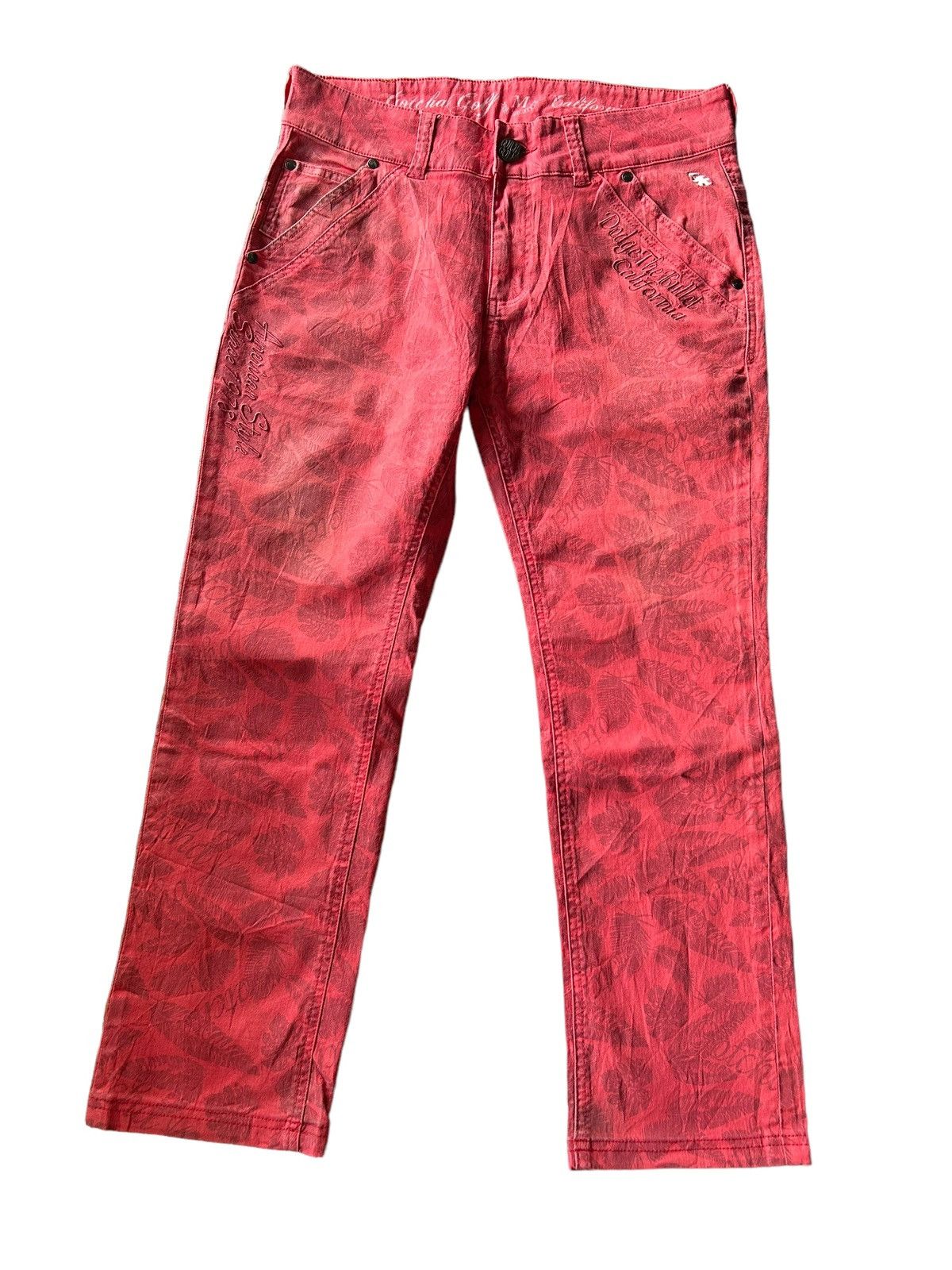 Gotcha × Japanese Brand GOTCHA GOLF Full Print Stretchable Pants Size US 32 / EU 48 - 3 Thumbnail