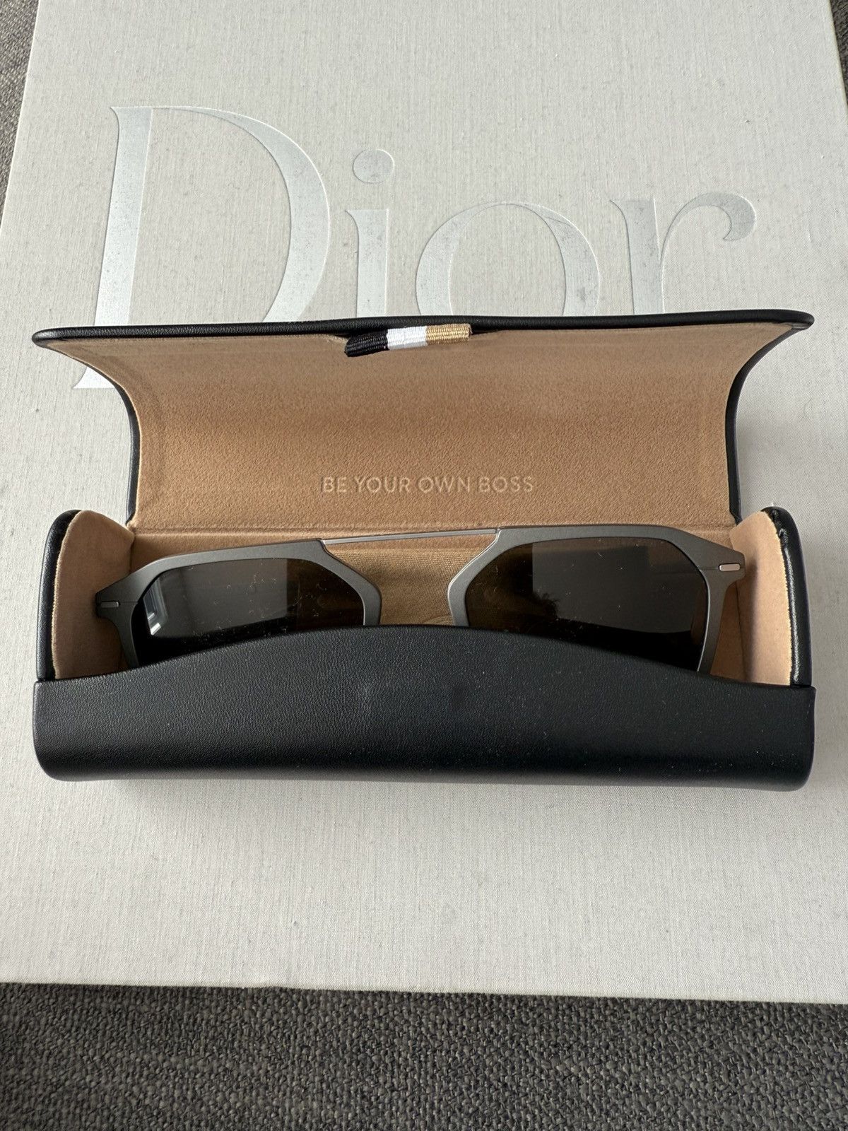 Hugo Boss New Hugo Boss Ltd. Ed. “THE COLLECTION” Titanium Sunglasses Size ONE SIZE - 17 Thumbnail