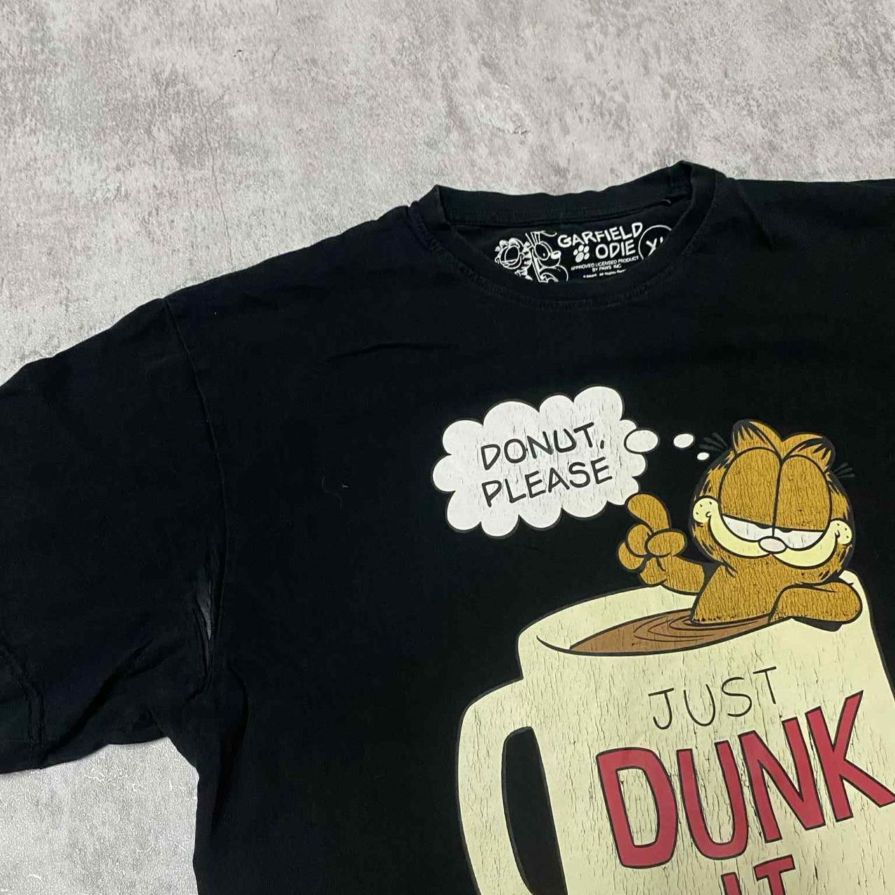 Other Garfield black vintage shirt Size US XL / EU 56 / 4 - 2 Thumbnail