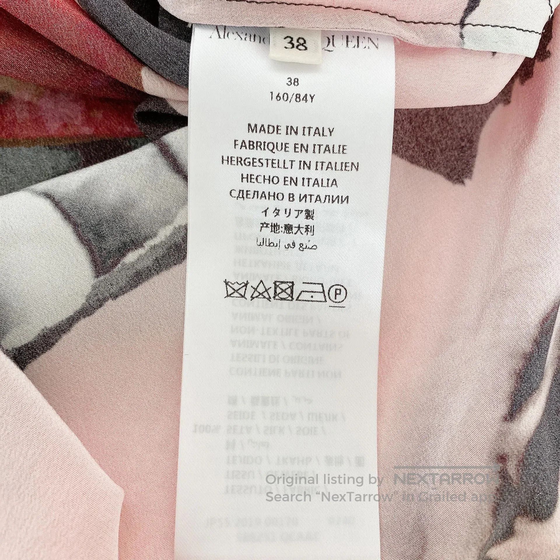 Alexander McQueen Alexander MCQueen All-Over Print Shirt. Size S / US 4 / IT 40 - 7 Thumbnail